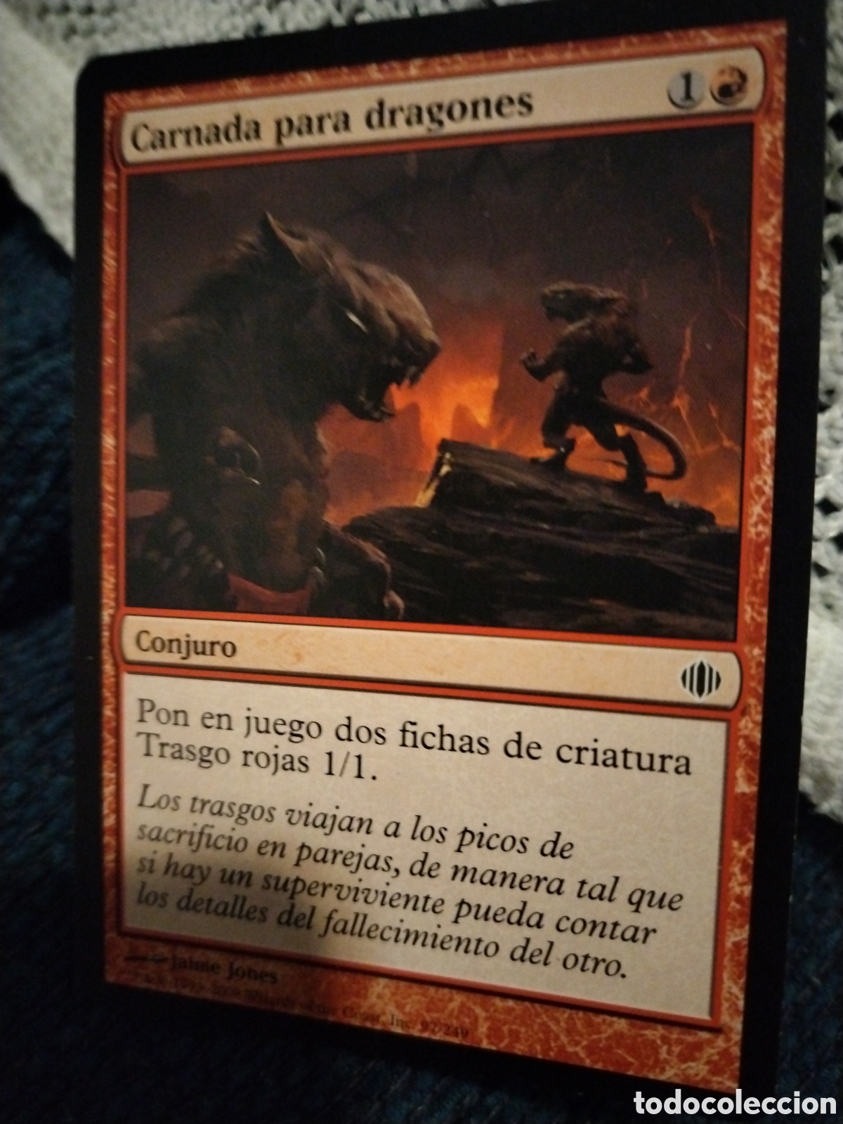 Juegos antiguos: Carnada para dragones. MAGIC THE GATHERING. MTG. - Foto 1