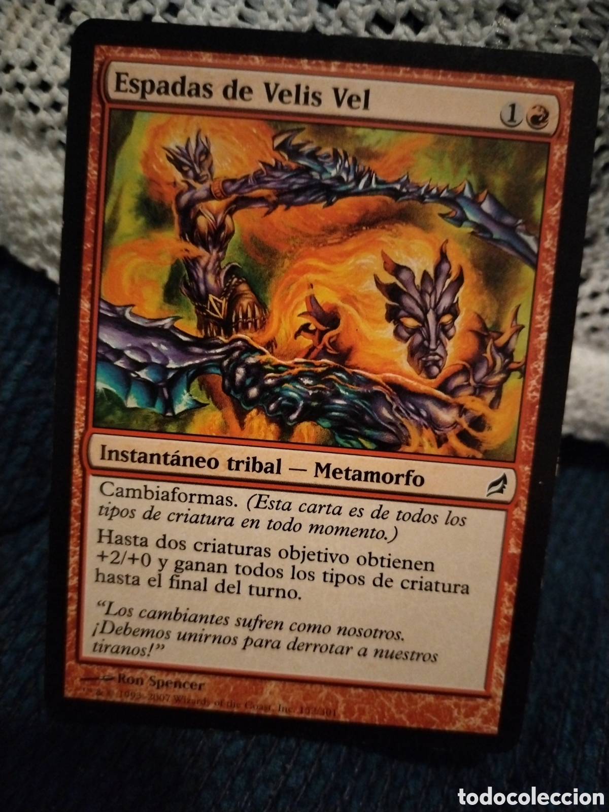Juegos Antiguos: Espadas de Velis Vel. MAGIC THE GATHERING. MTG.
