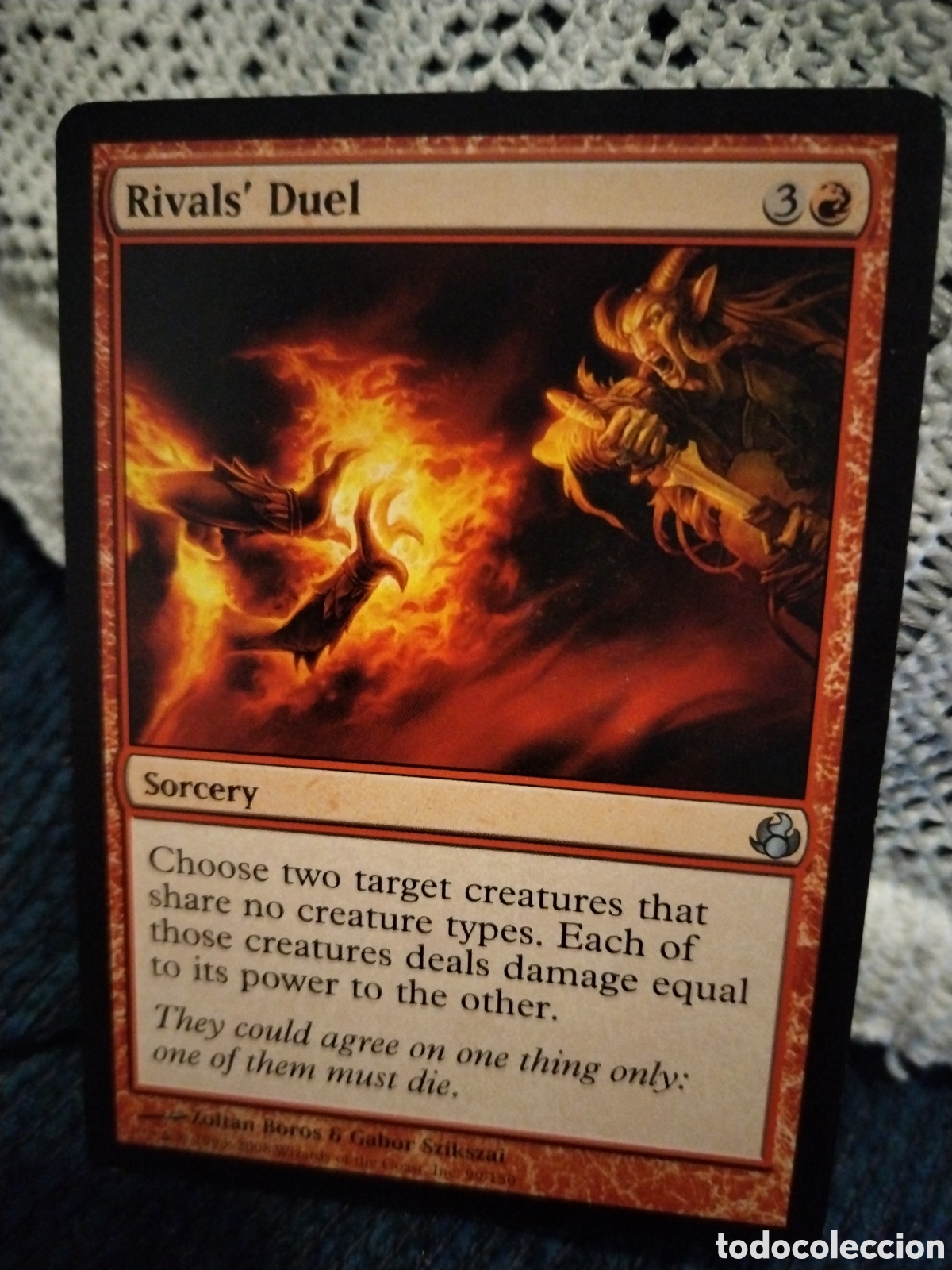 Juegos antiguos: Duelo de rivales. MAGIC THE GATHERING. MTG. - Foto 1