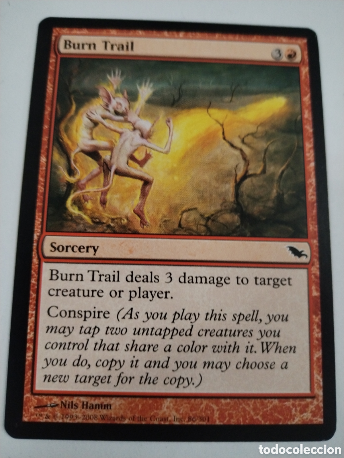 Juegos antiguos: Rastro ardiente. MAGIC THE GATHERING. MTG. - Foto 1