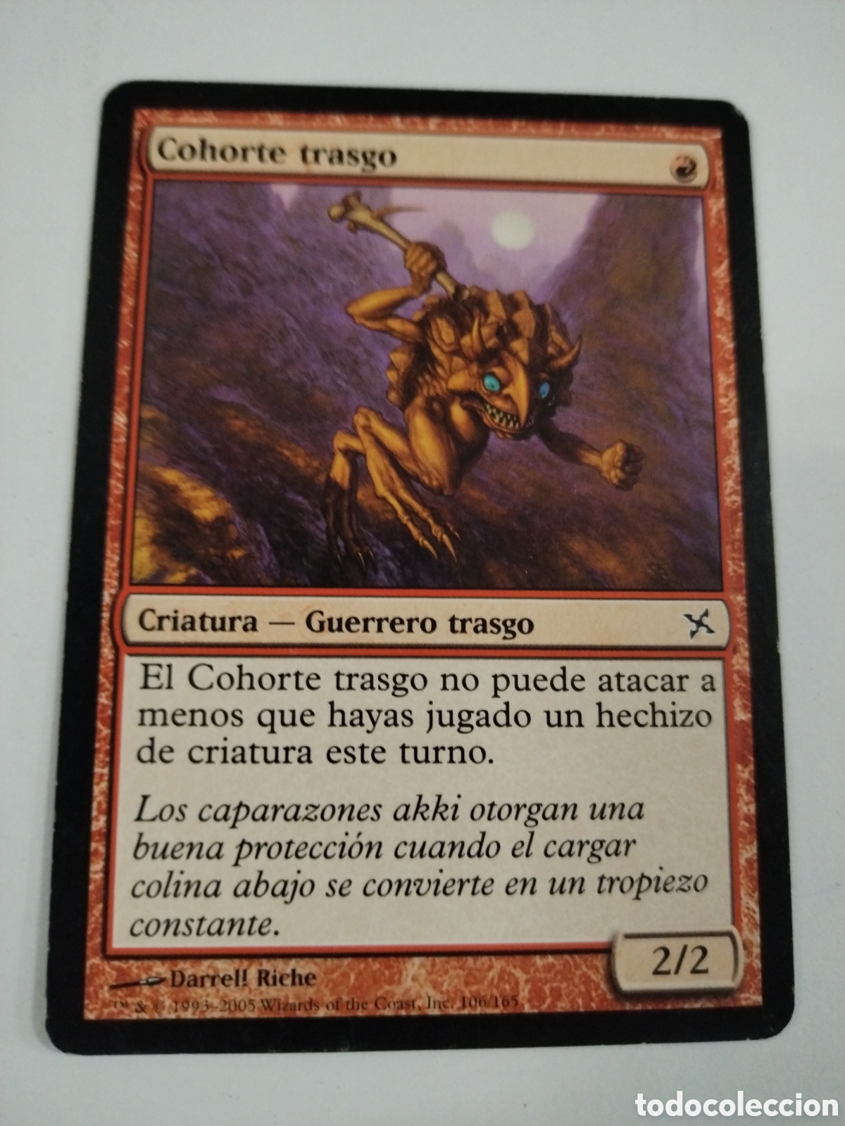 Juegos Antiguos: Cohorte trasgo. MAGIC THE GATHERING. MTG.