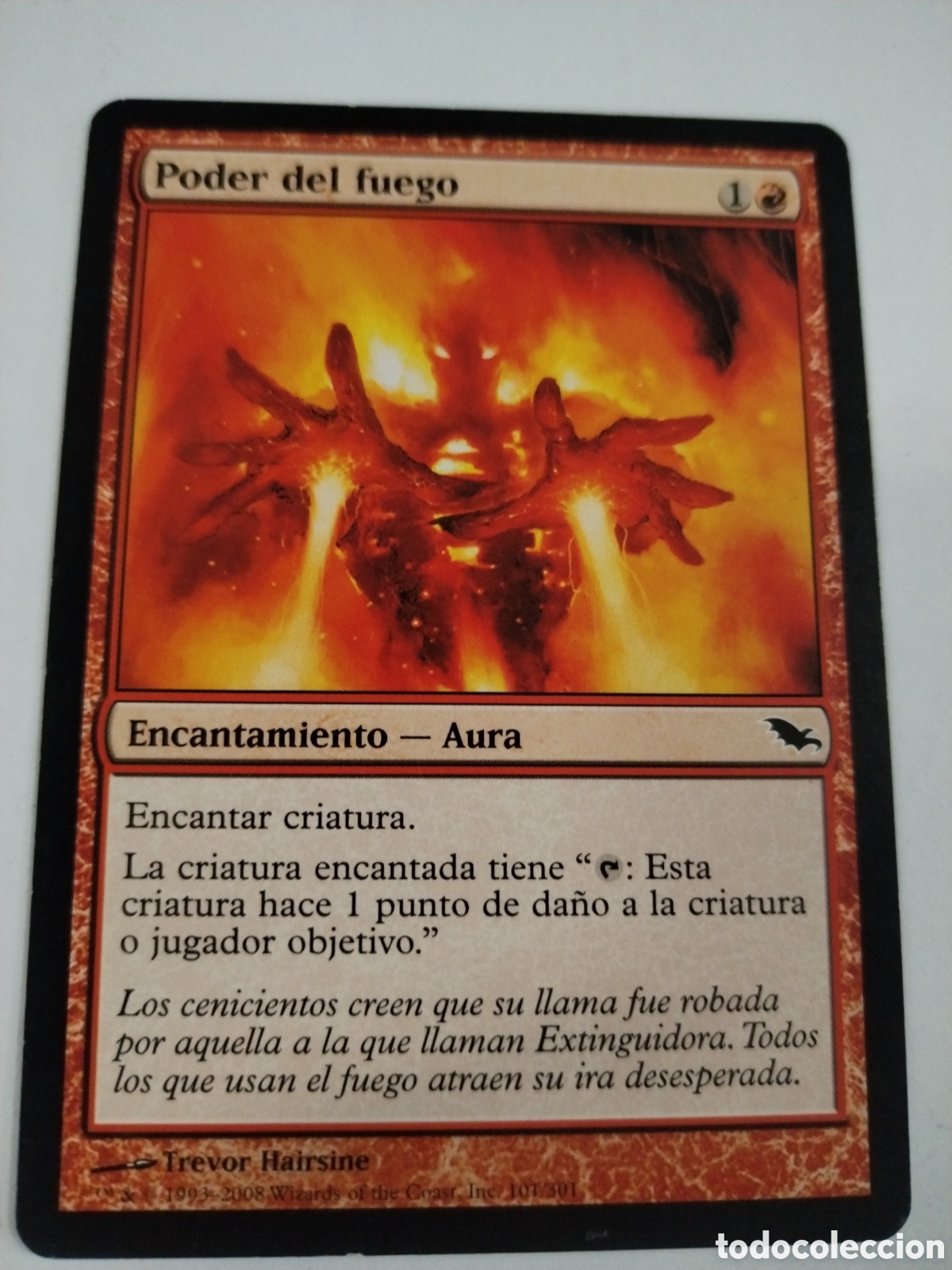 Juegos antiguos: Poder del fuego. MAGIC THE GATHERING. MTG. - Foto 1