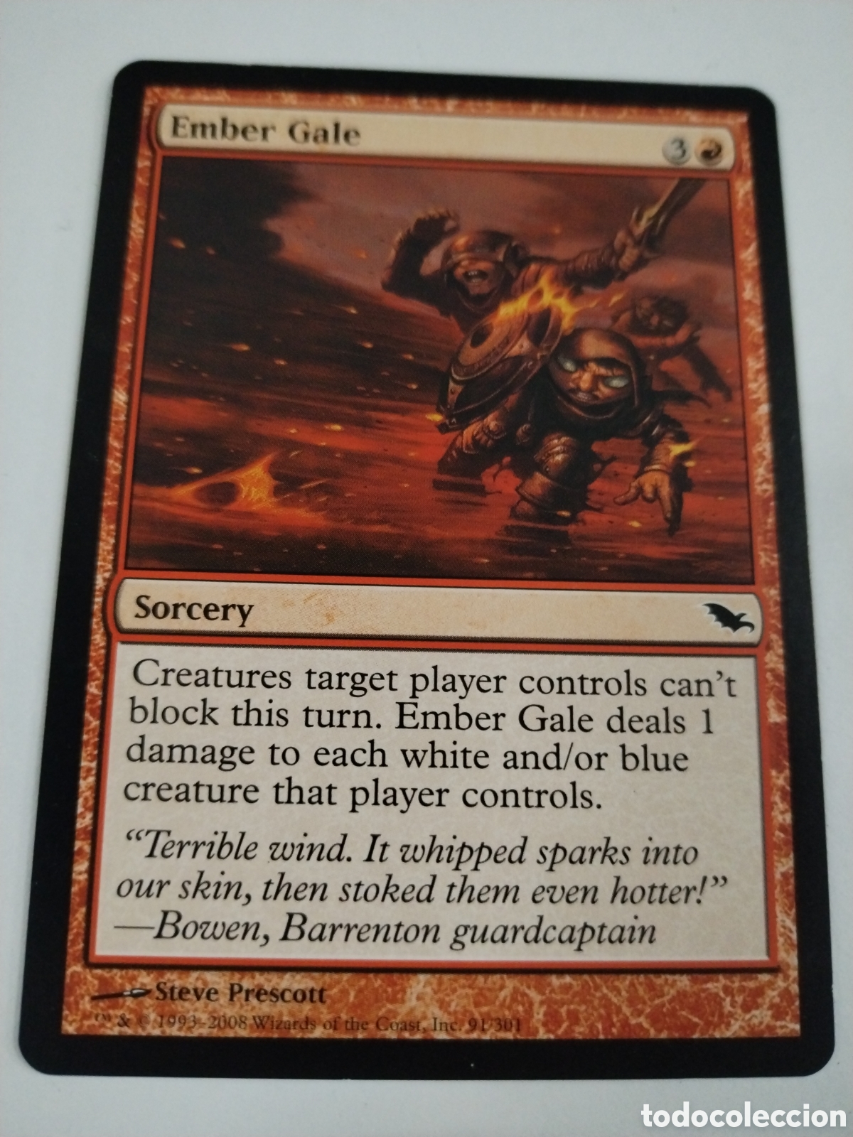 Juegos Antiguos: Vendaval de brasas. MAGIC THE GATHERING. MTG.