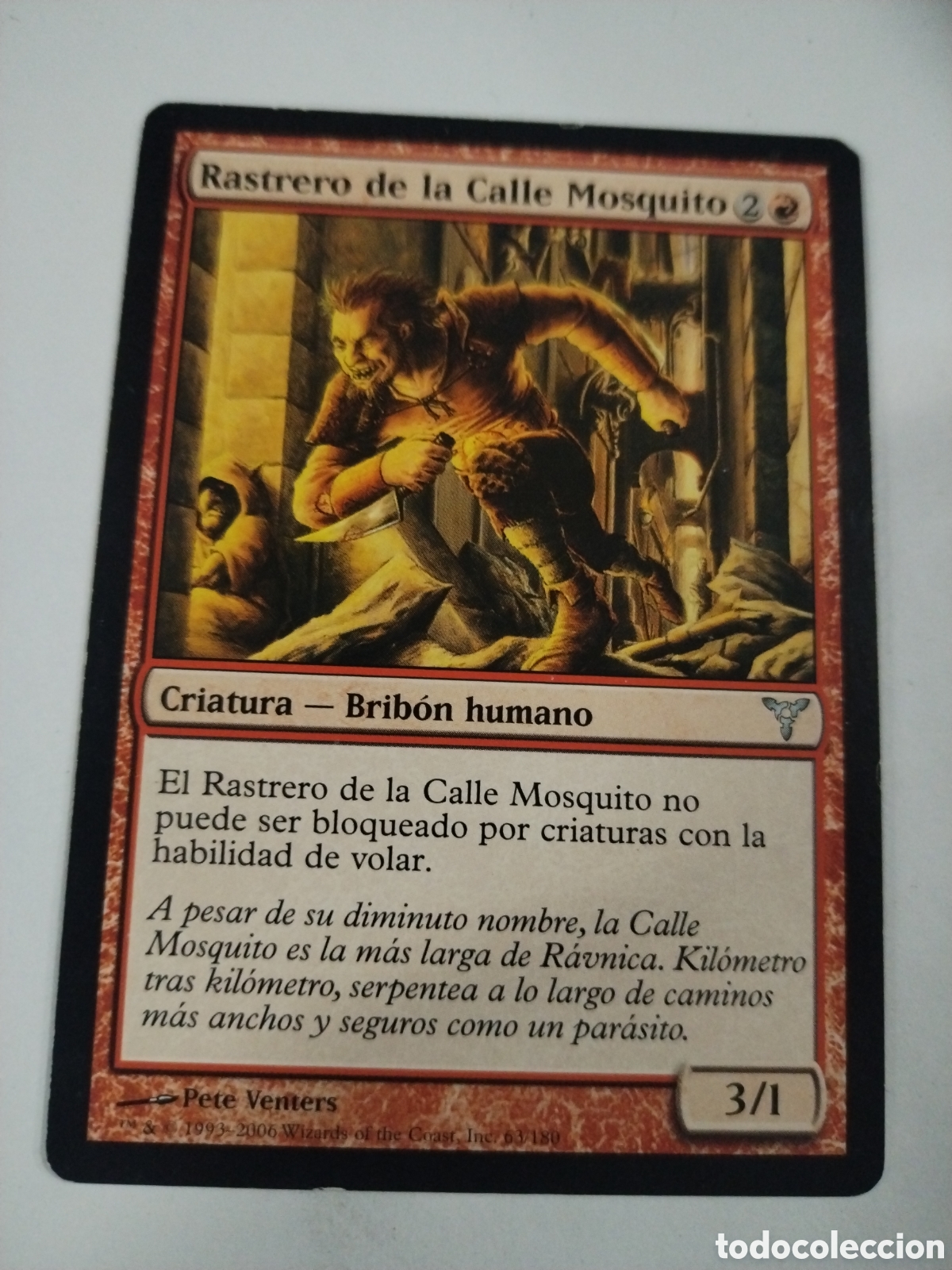 Juegos Antiguos: Rastrero de la Calle Mosquito. MAGIC THE GATHERING. MTG.