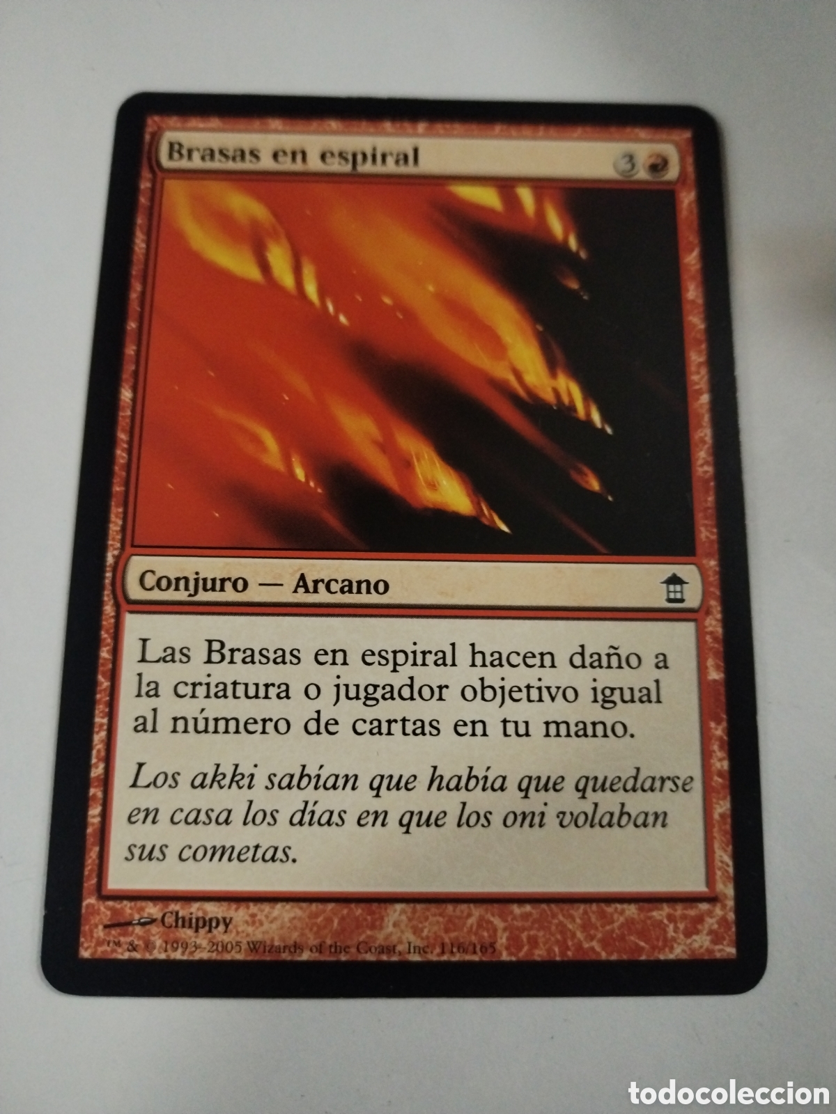 Juegos antiguos: Brasas en espiral. MAGIC THE GATHERING. MTG. - Foto 1