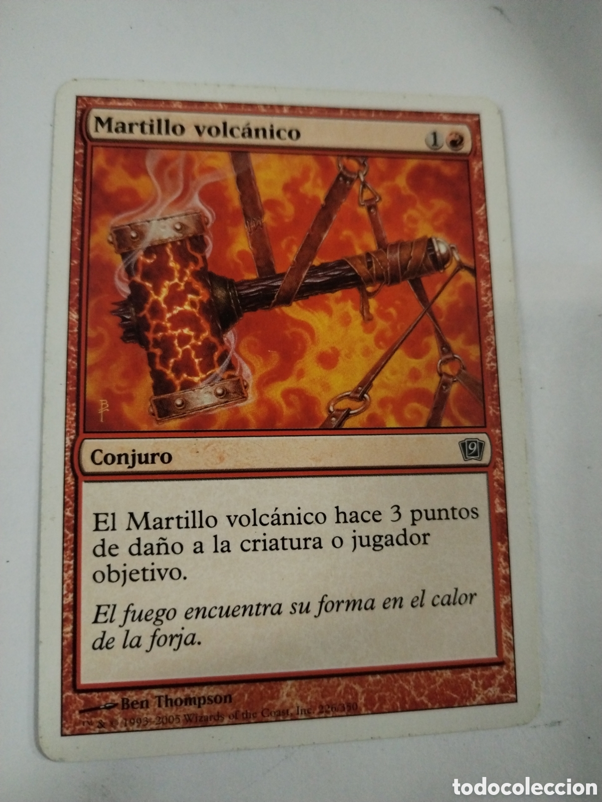 Juegos antiguos: Martillo volc&aacute;nico. MAGIC THE GATHERING. MTG. - Foto 1