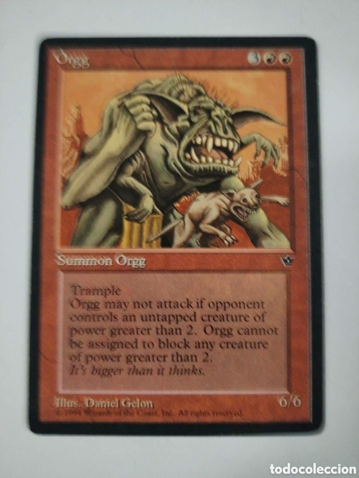 Juegos antiguos: Orgg. MAGIC THE GATHERING. MTG. - Foto 1