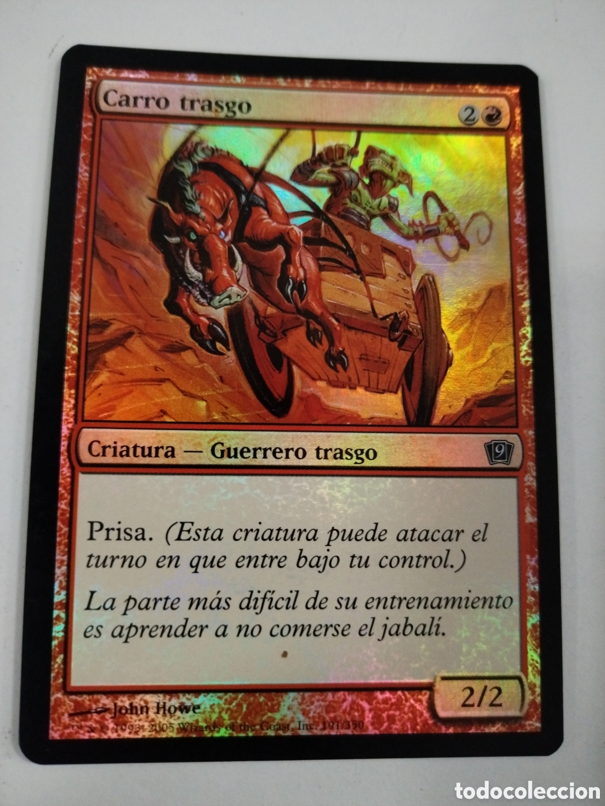 Juegos Antiguos: Trasgo de guerra trasgo. Foil. MAGIC THE GATHERING. MTG.