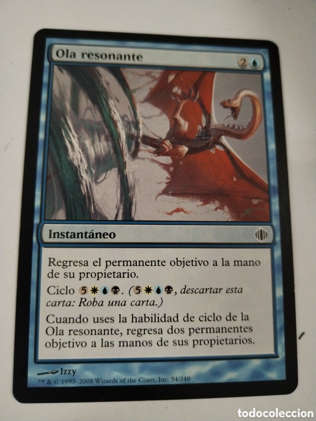Juegos Antiguos: Ola resonante. MAGIC THE GATHERING. MTG.