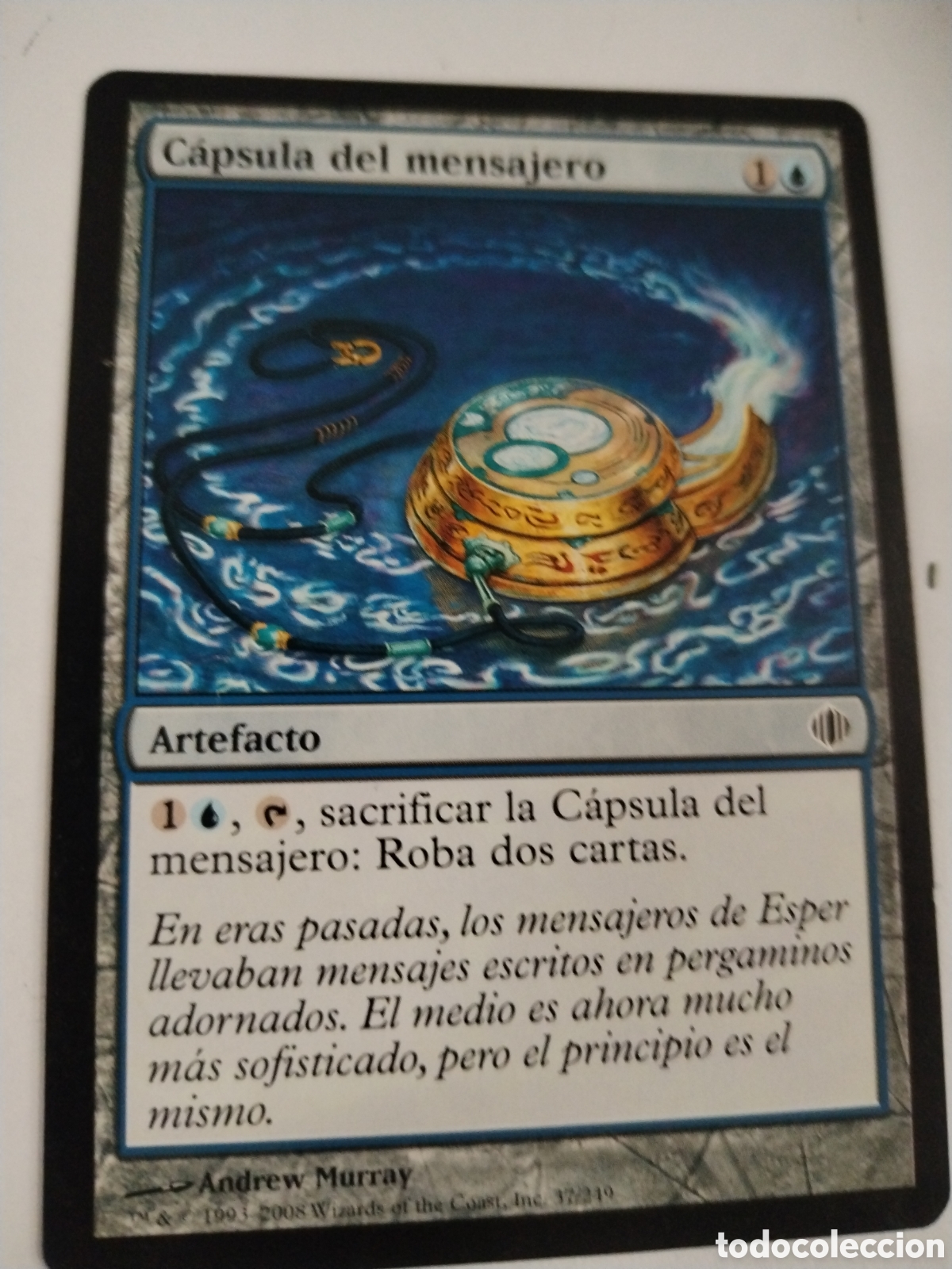 Juegos Antiguos: Capsula del mensajero. MAGIC THE GATHERING. MTG.