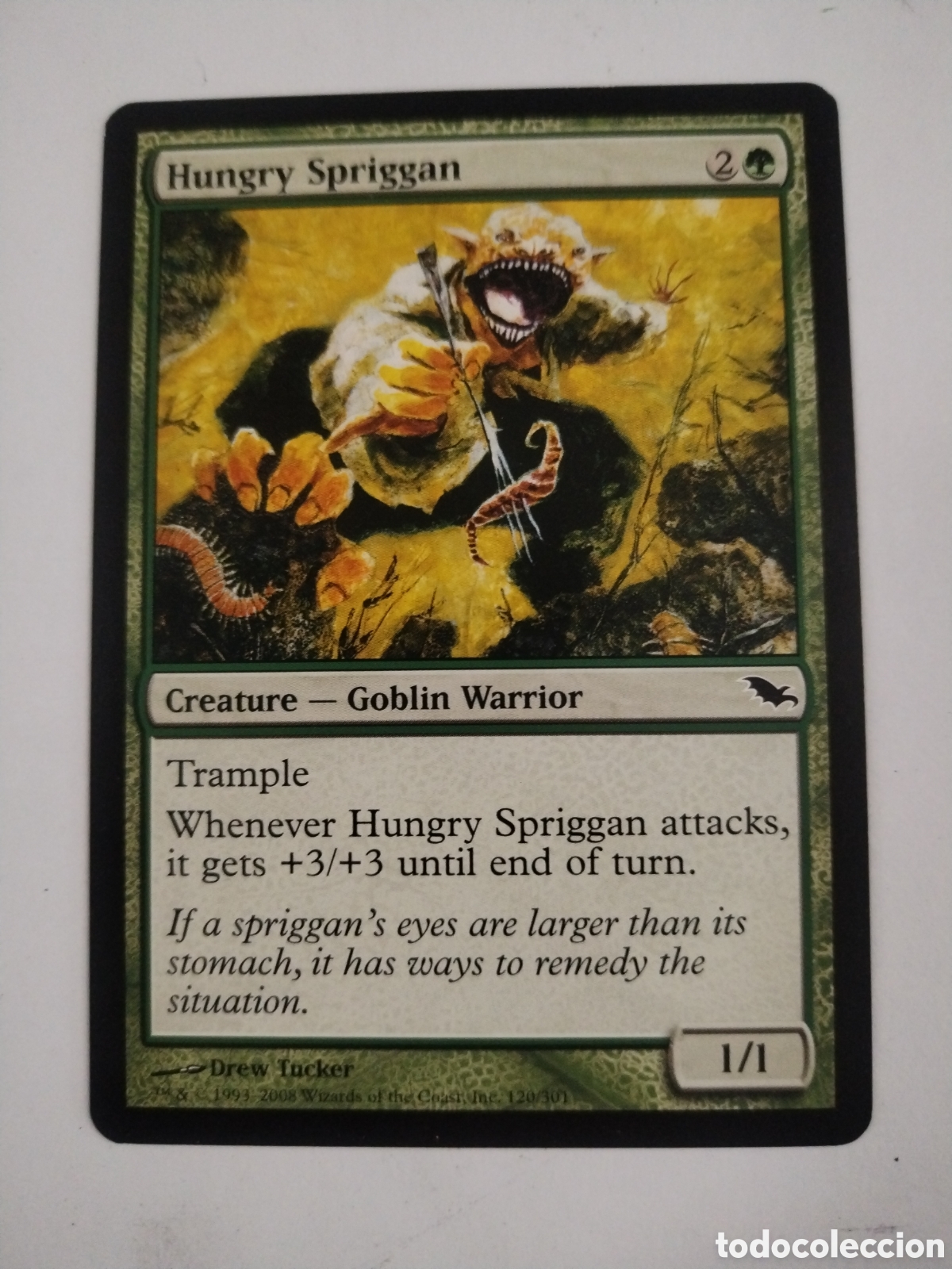 Juegos antiguos: Spriggan hambriento. MAGIC THE GATHERING. MTG. - Foto 1