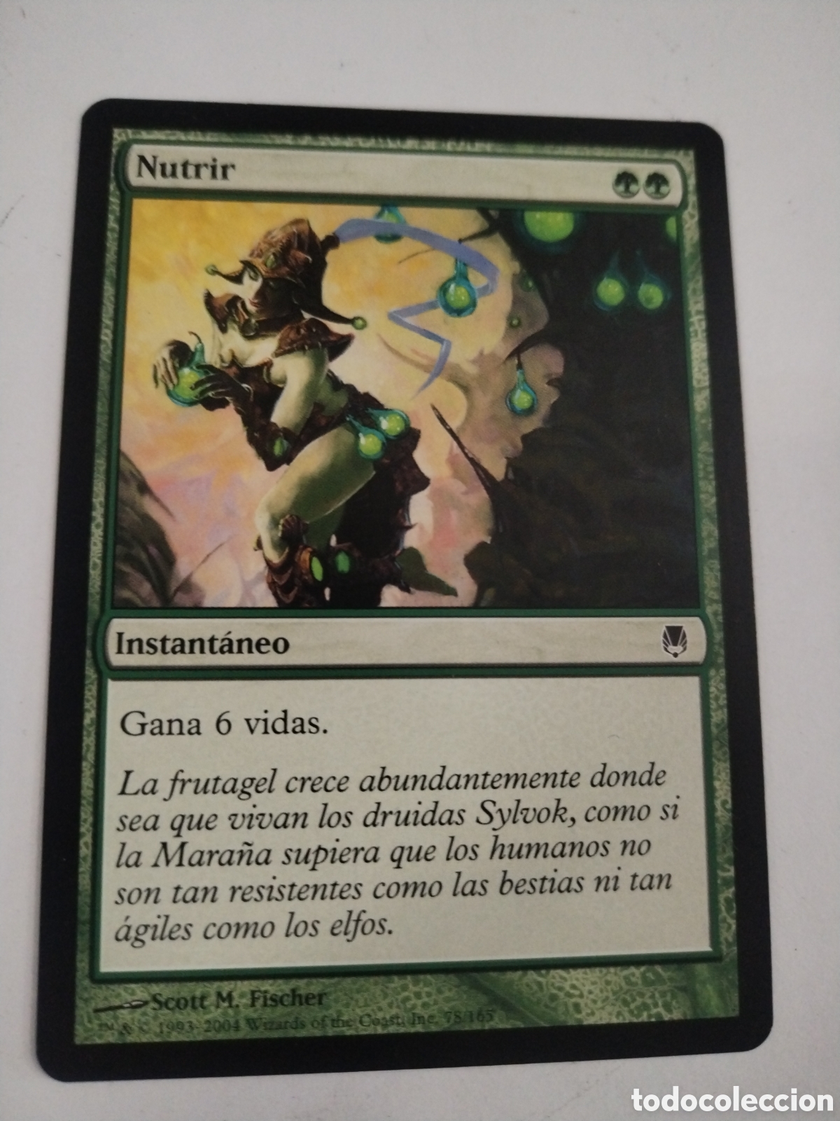 Juegos antiguos: Nutrir. Nourish. MAGIC THE GATHERING. MTG. - Foto 1