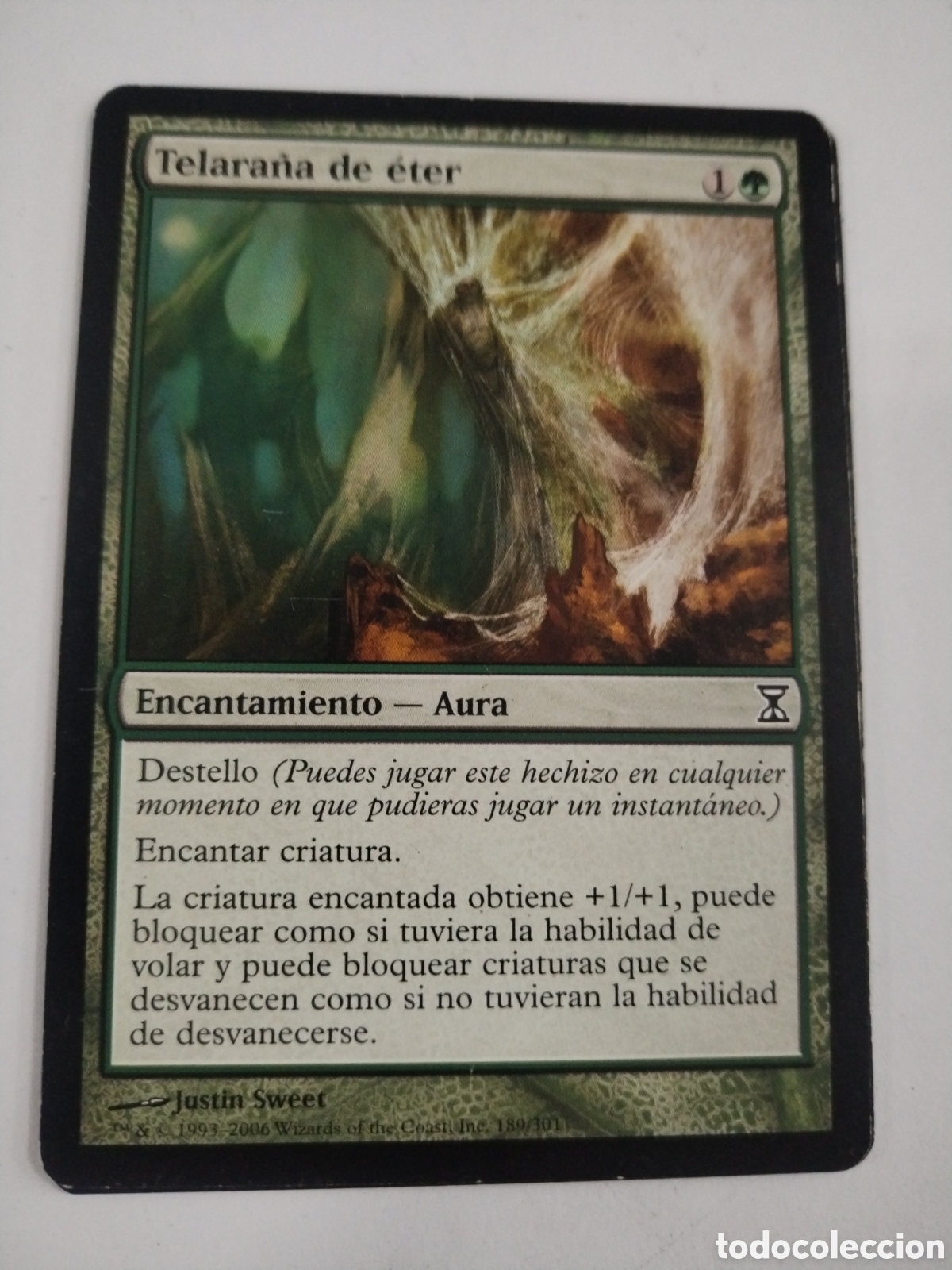Juegos antiguos: Telara&ntilde;a de eter. MAGIC THE GATHERING. MTG. - Foto 1