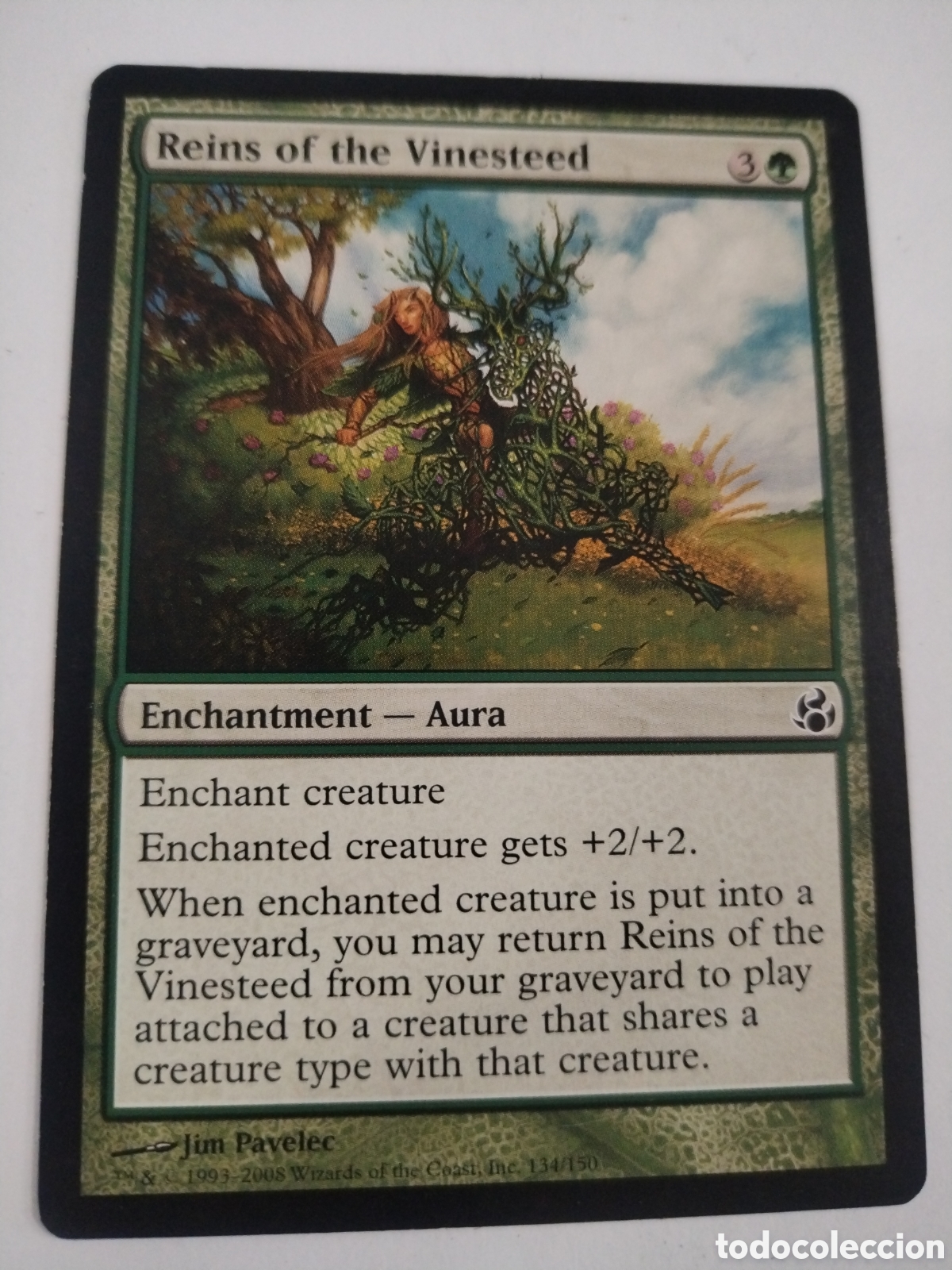 Juegos antiguos: Riendas del corcel de parra. MAGIC THE GATHERING. MTG. - Foto 1