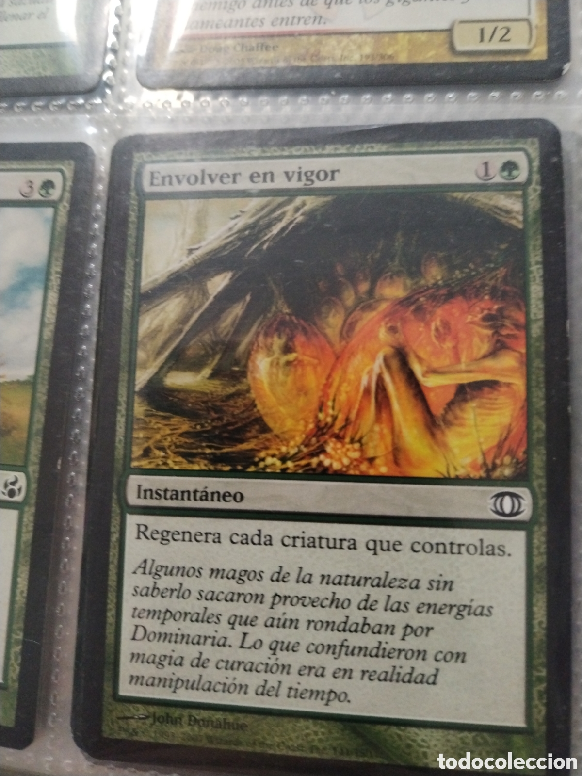 Juegos antiguos: Envolver en vigor. MAGIC THE GATHERING. MTG. - Foto 1