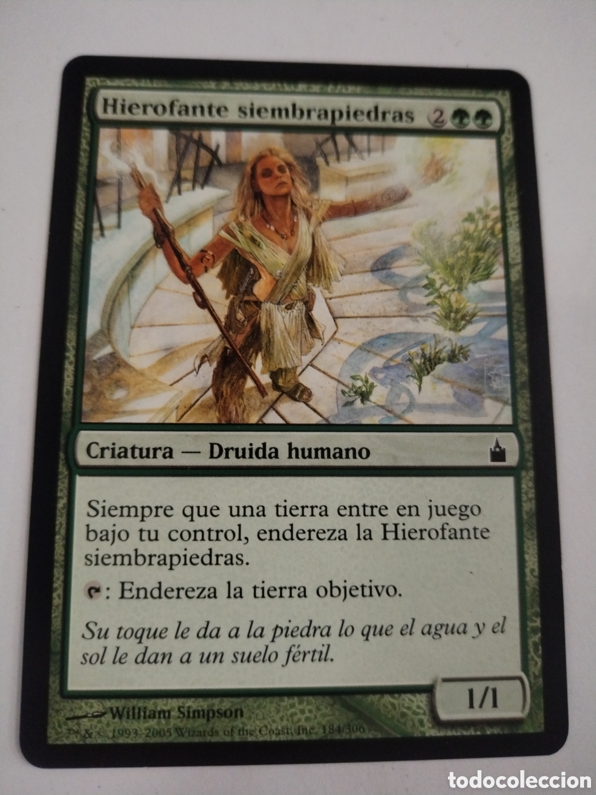 Juegos Antiguos: Hierofante siembrapiedra. MAGIC THE GATHERING. MTG.