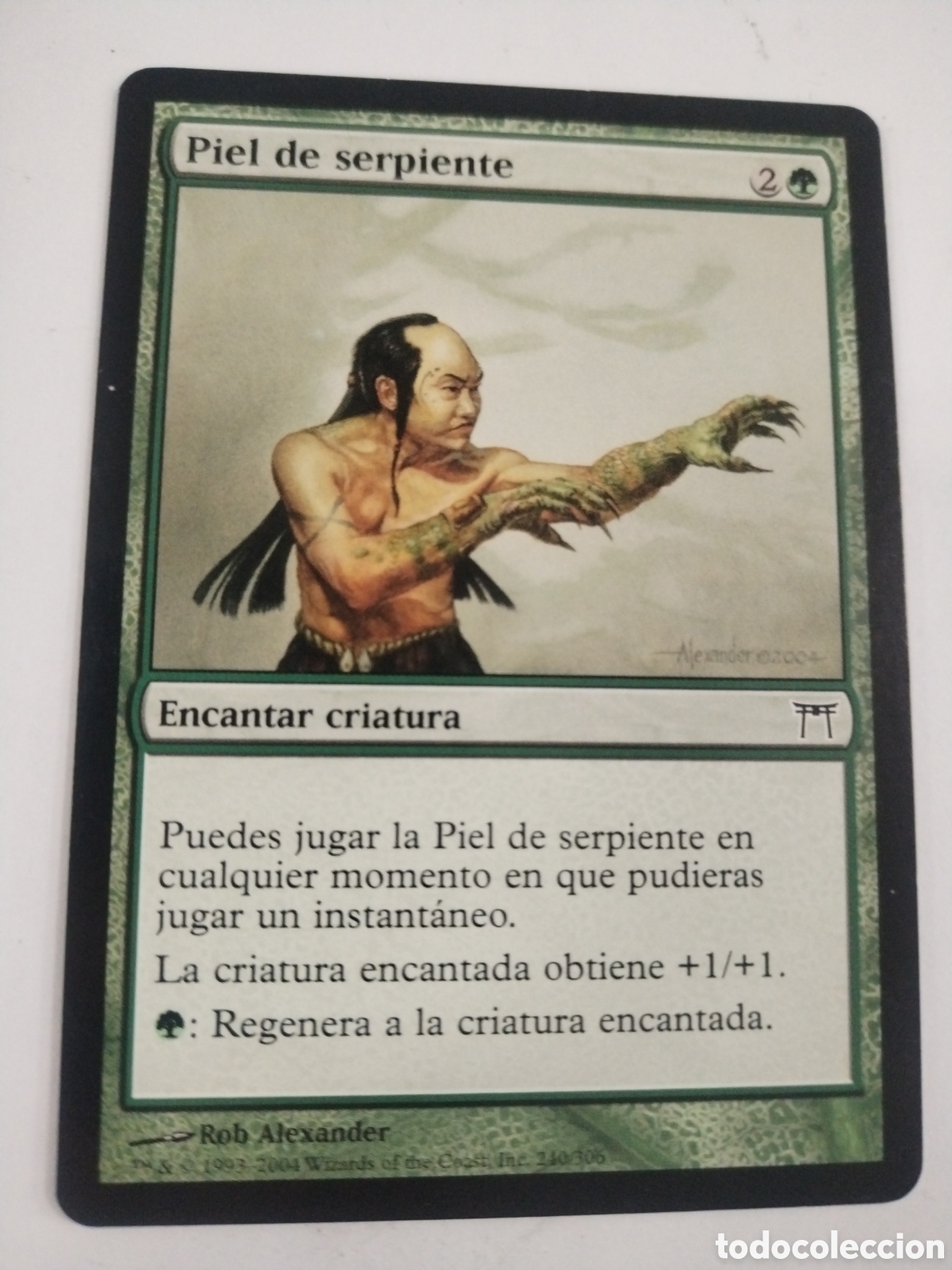 Juegos antiguos: Piel de serpiente. MAGIC THE GATHERING. MTG. - Foto 1