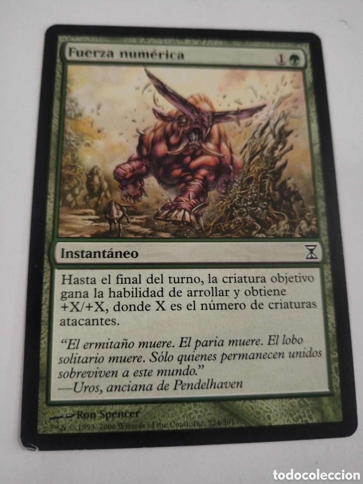 Juegos antiguos: Fuerza numerica. MAGIC THE GATHERING. MTG. - Foto 1