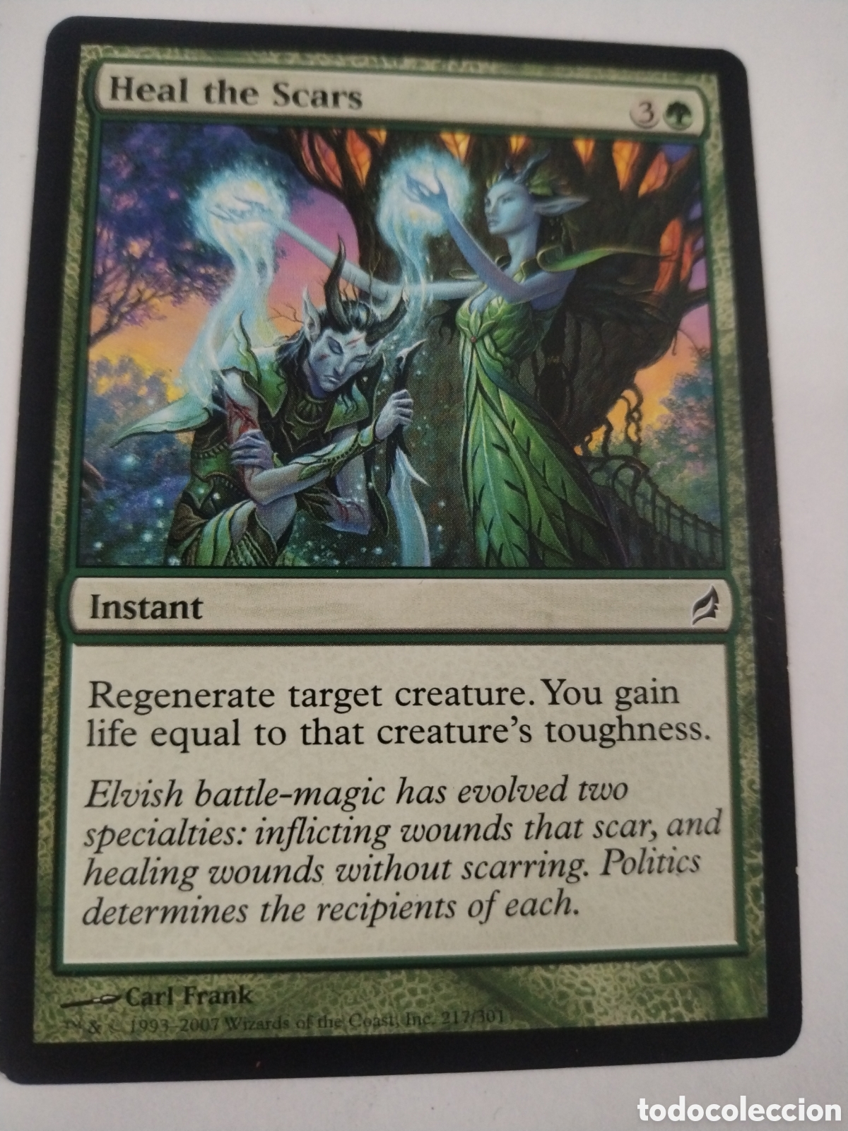 Juegos Antiguos: Curar las cicatrices. MAGIC THE GATHERING. MTG.