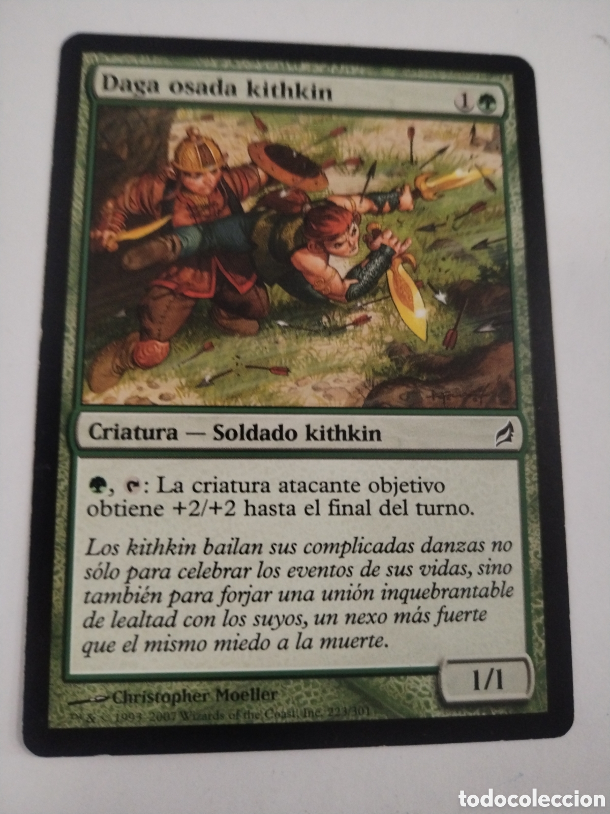 Juegos Antiguos: Daga osada kithkin. MAGIC THE GATHERING. MTG.