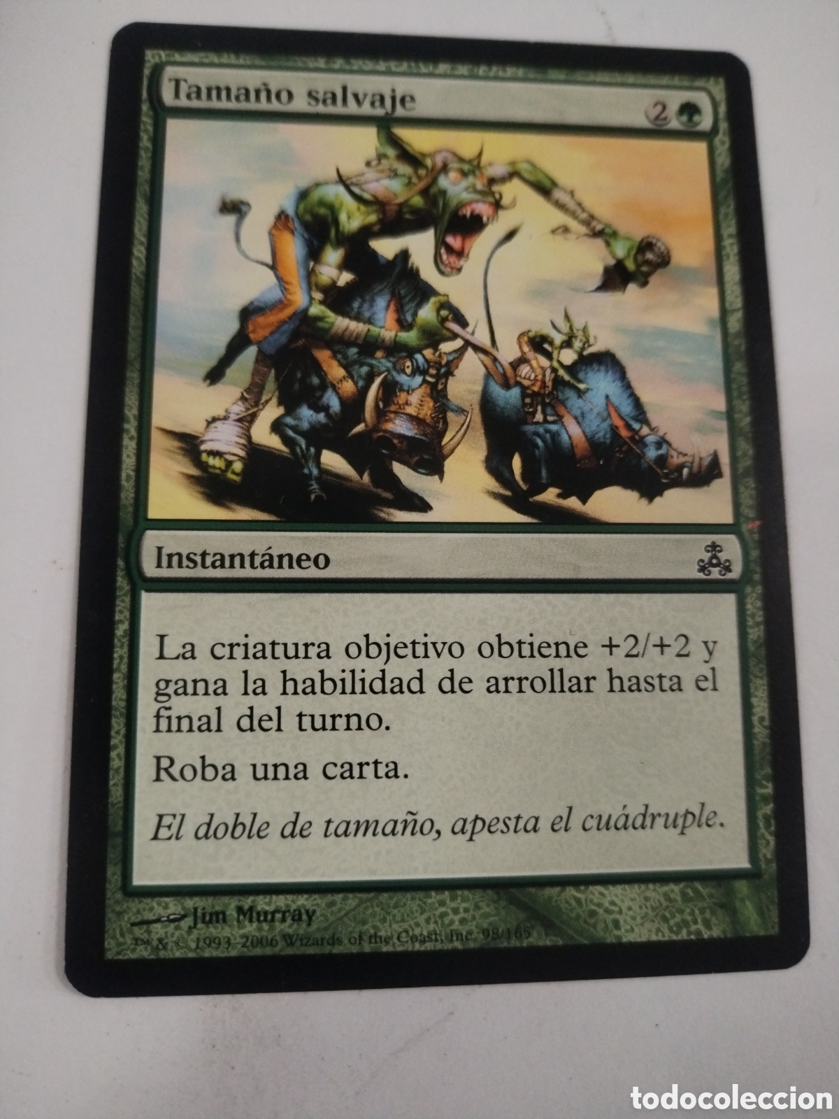 Juegos antiguos: Tama&ntilde;o salvaje. MAGIC THE GATHERING. MTG. - Foto 1