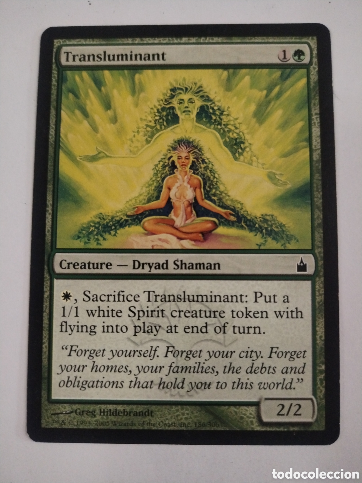 Juegos Antiguos: Transluminante. MAGIC THE GATHERING. MTG.