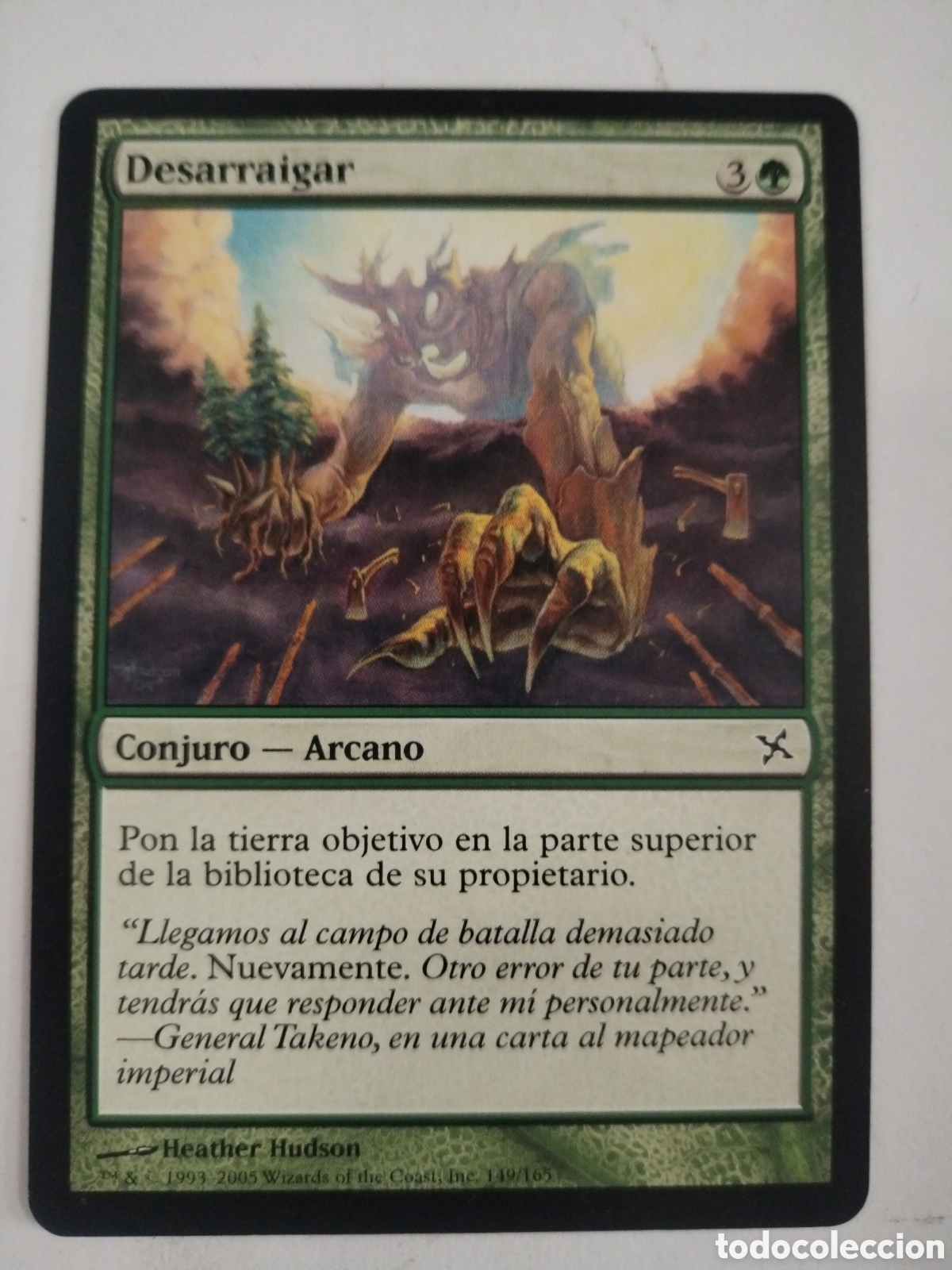 Juegos antiguos: Desarraigar. MAGIC THE GATHERING. MTG. - Foto 1