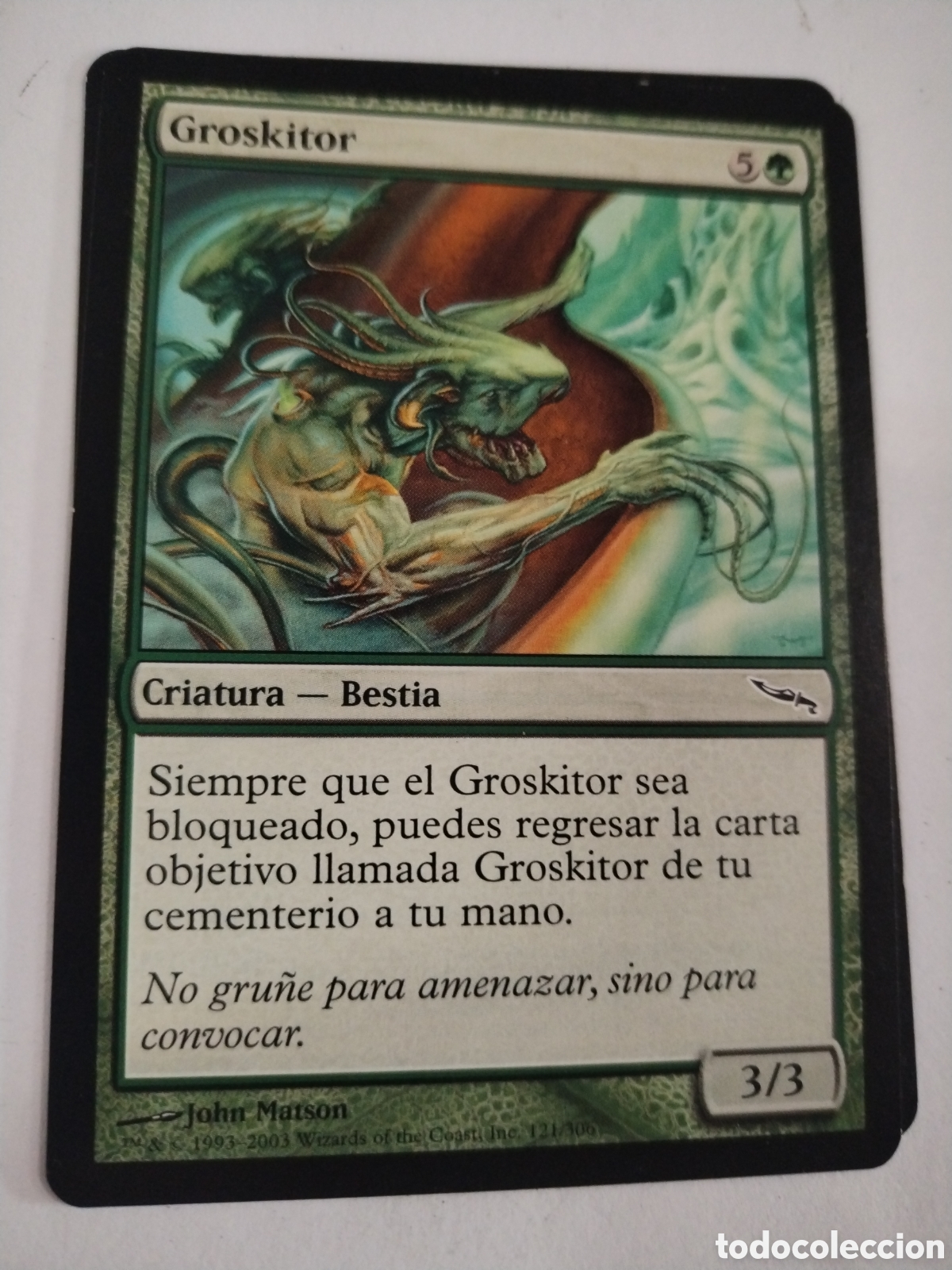 Juegos antiguos: Groskitor. MAGIC THE GATHERING. MTG. - Foto 1