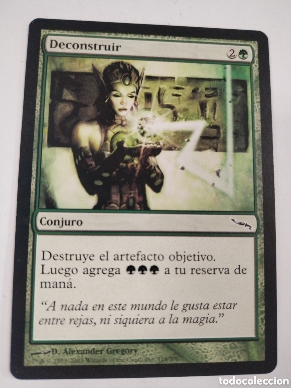 Juegos Antiguos: Deconstruir. MAGIC THE GATHERING. MTG.