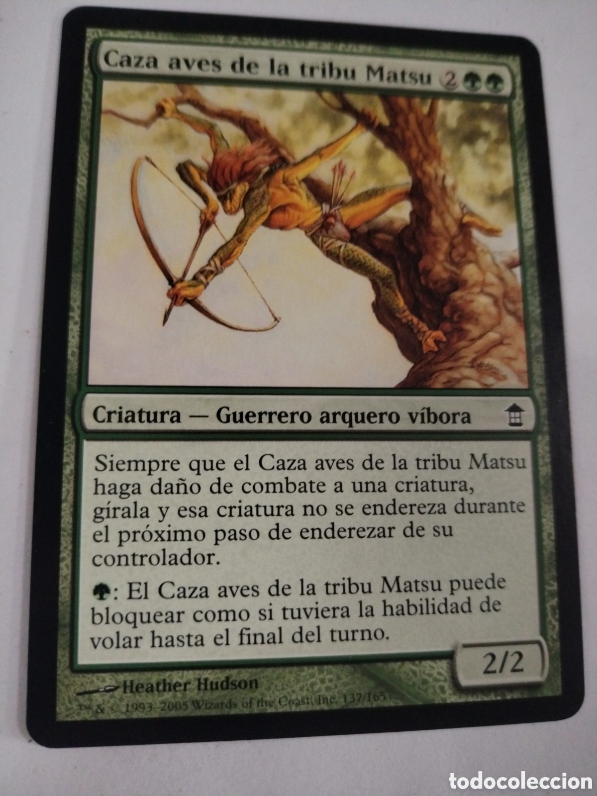 Juegos Antiguos: Caza aves de la tribu Matsu. MAGIC THE GATHERING. MTG.