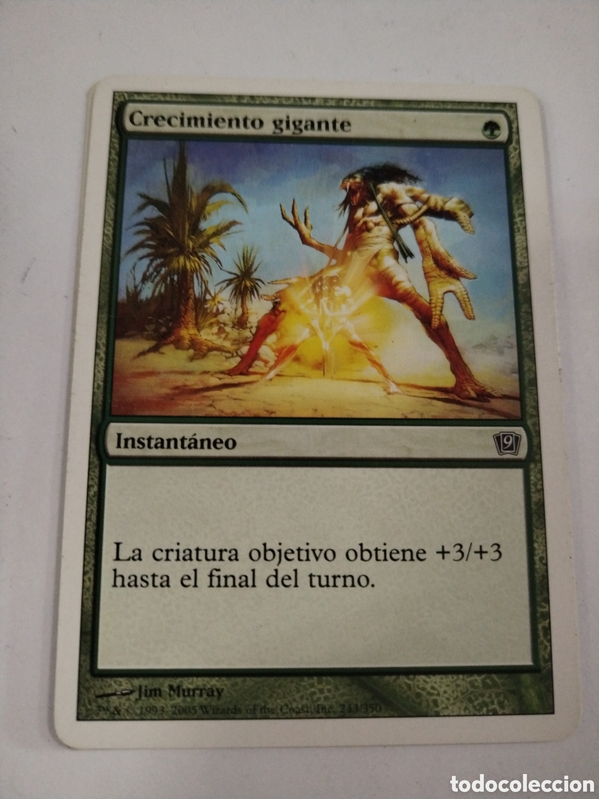 Juegos Antiguos: Crecimiento gigante. MAGIC THE GATHERING. MTG.