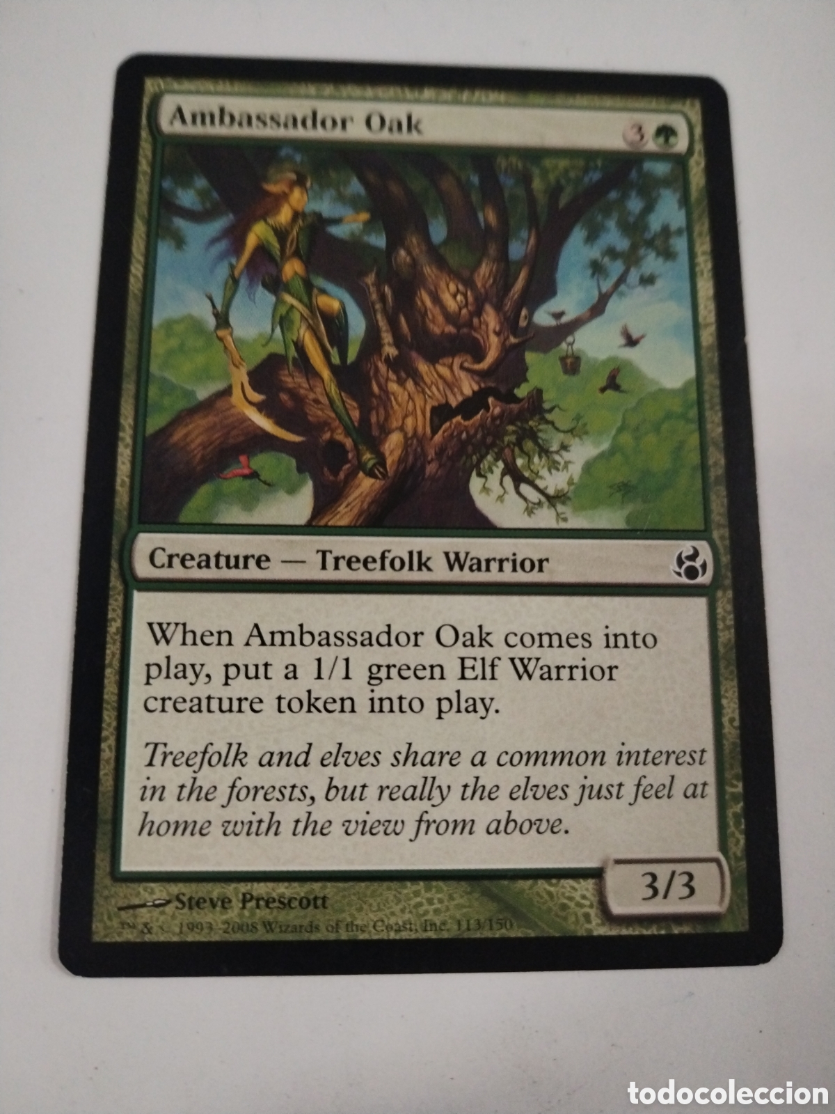 Juegos antiguos: Roble embajador. MAGIC THE GATHERING. MTG. - Foto 1