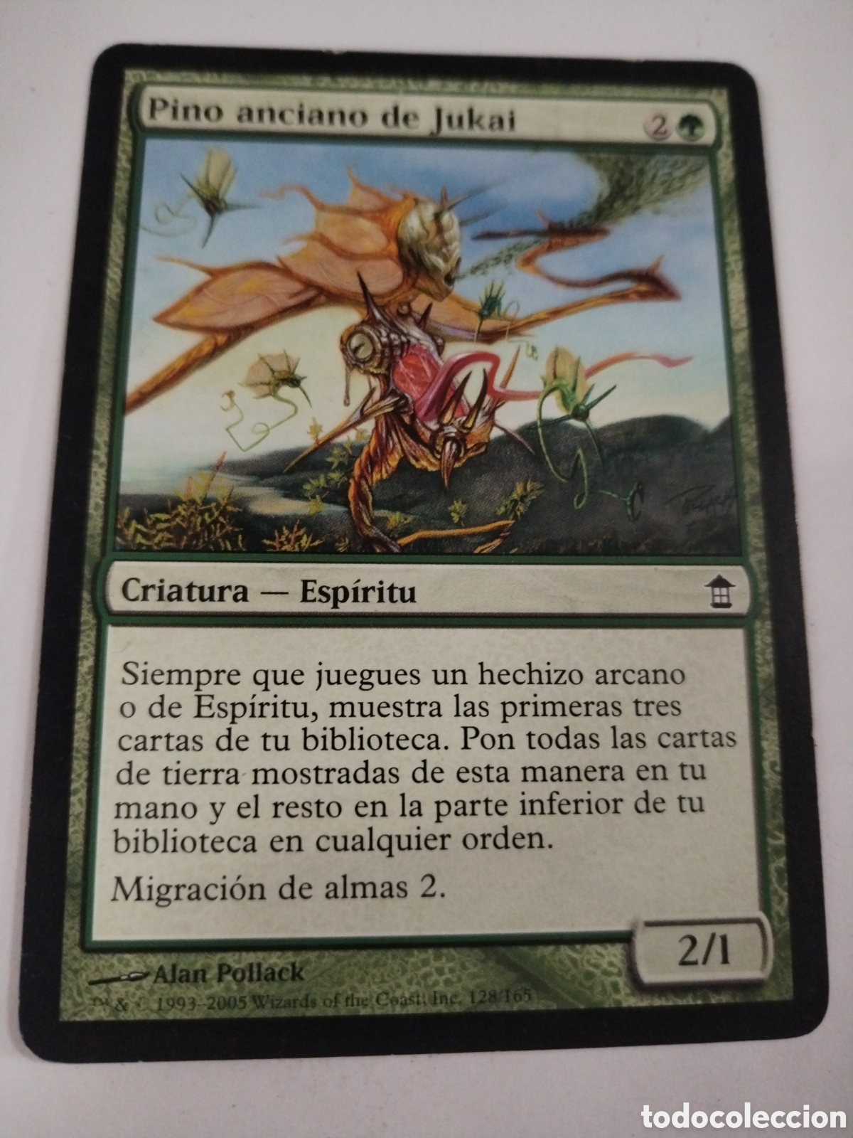 Juegos Antiguos: Pino anciano de Jukai. MAGIC THE GATHERING. MTG.