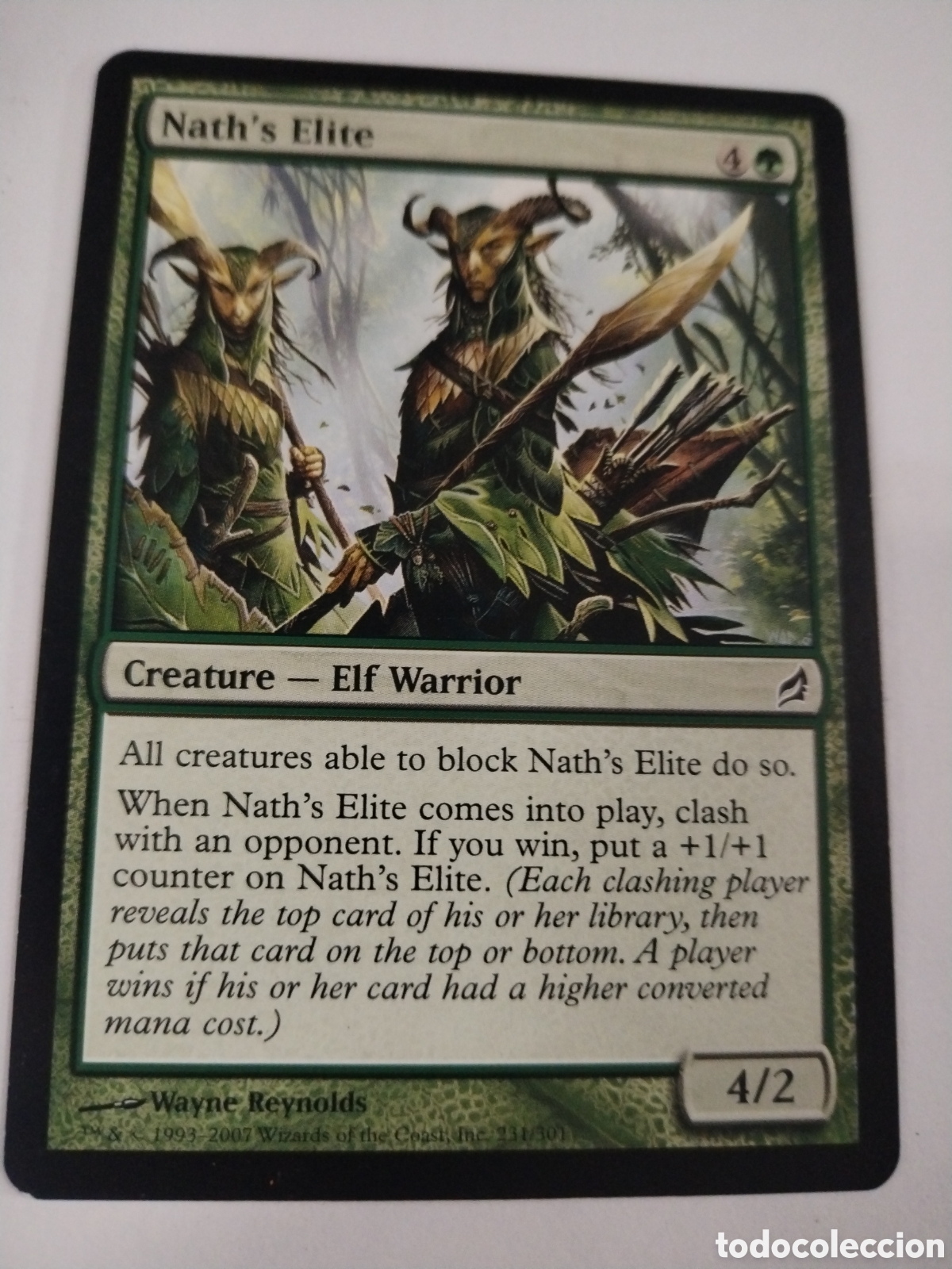 Juegos antiguos: &Eacute;lite de Nath. MAGIC THE GATHERING. MTG. - Foto 1