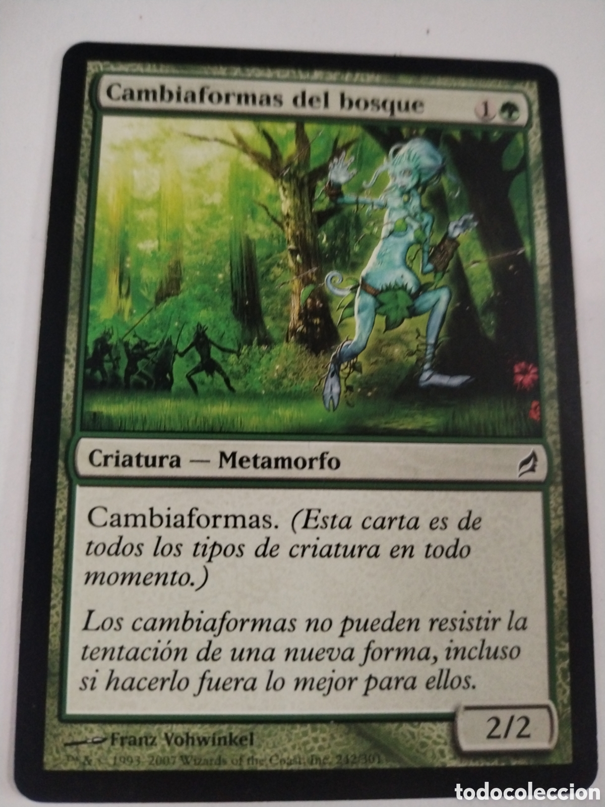 Juegos antiguos: Cambiaformas del bosque. MAGIC THE GATHERING. MTG. - Foto 1