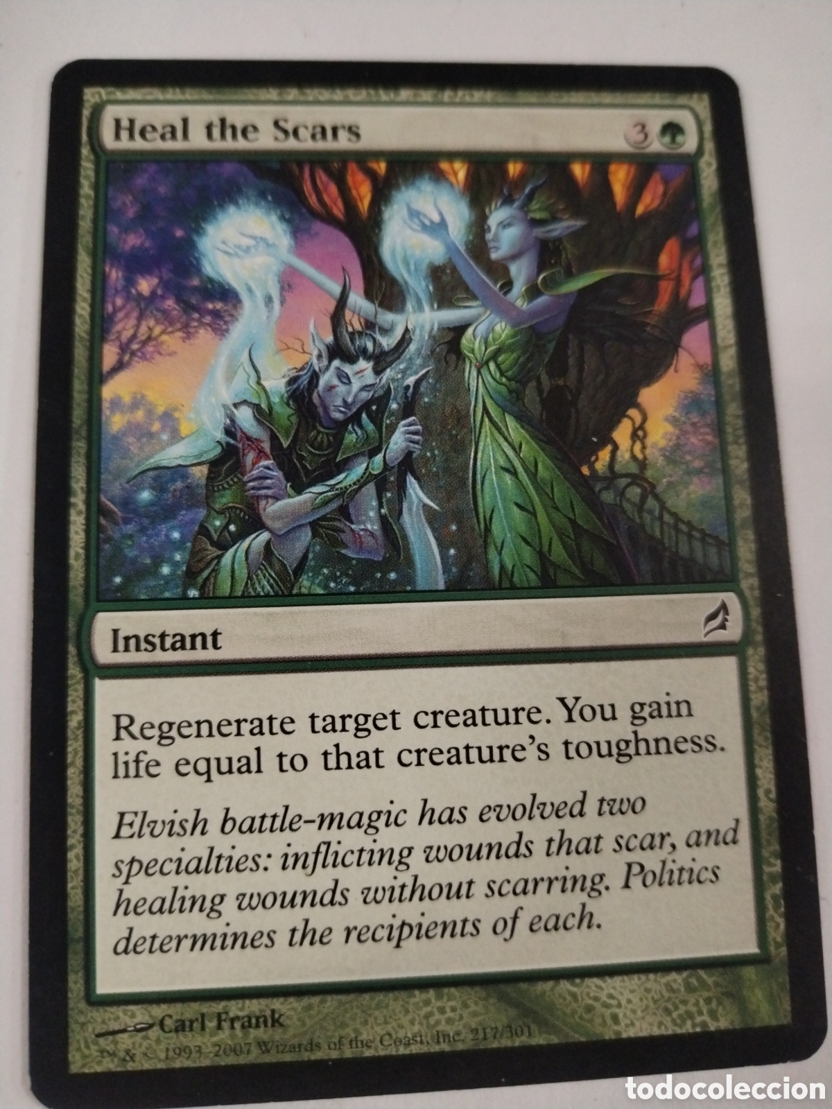 Juegos antiguos: Curar las cicatrices. MAGIC THE GATHERING. MTG. - Foto 1