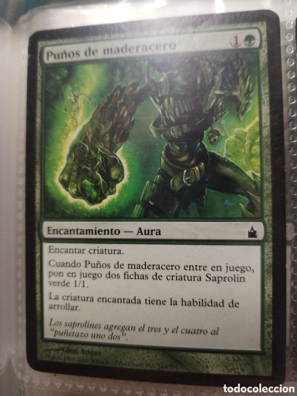 Juegos antiguos: Pu&ntilde;os de maderacero. MAGIC THE GATHERING. MTG. - Foto 1