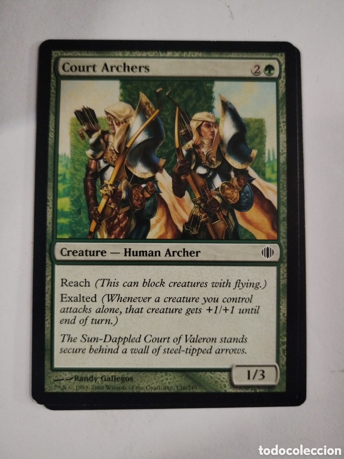 Juegos antiguos: Arqueros de la corte. MAGIC THE GATHERING. MTG. - Foto 1