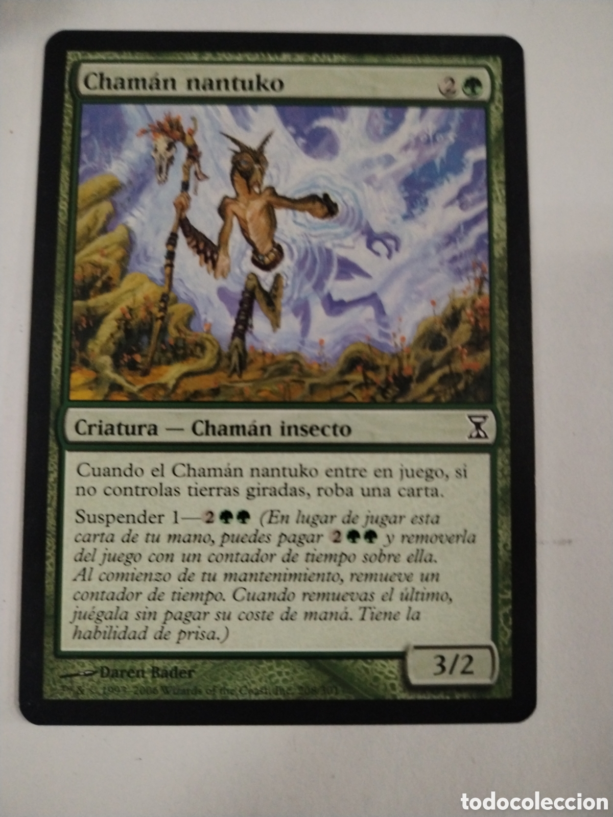 Juegos antiguos: Chaman nantuko. MAGIC THE GATHERING. MTG. - Foto 1