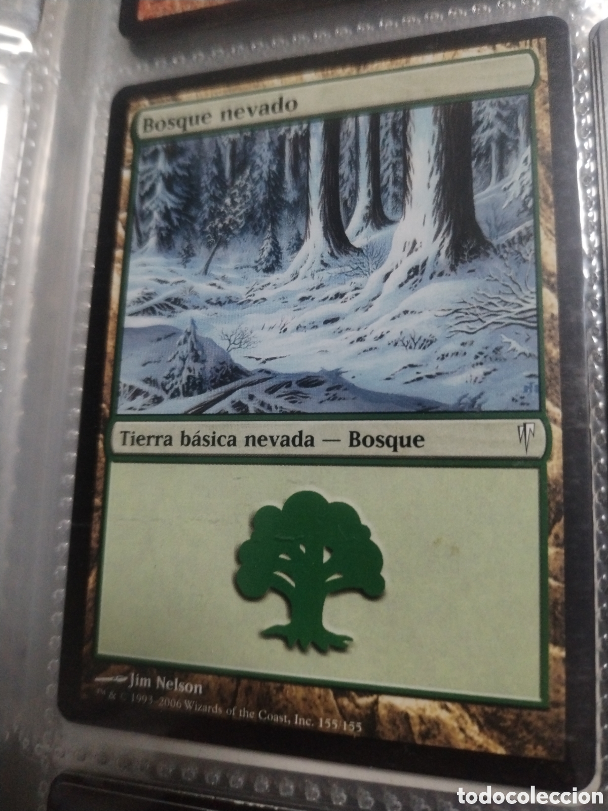 Juegos antiguos: Bosque Nevado. MAGIC THE GATHERING. MTG. - Foto 1