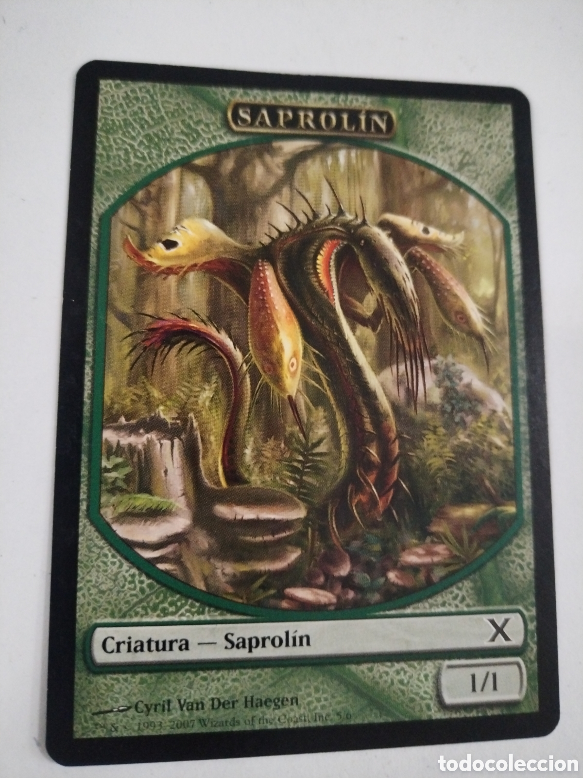 Juegos antiguos: Saprolin Token. MAGIC THE GATHERING. MTG. - Foto 1