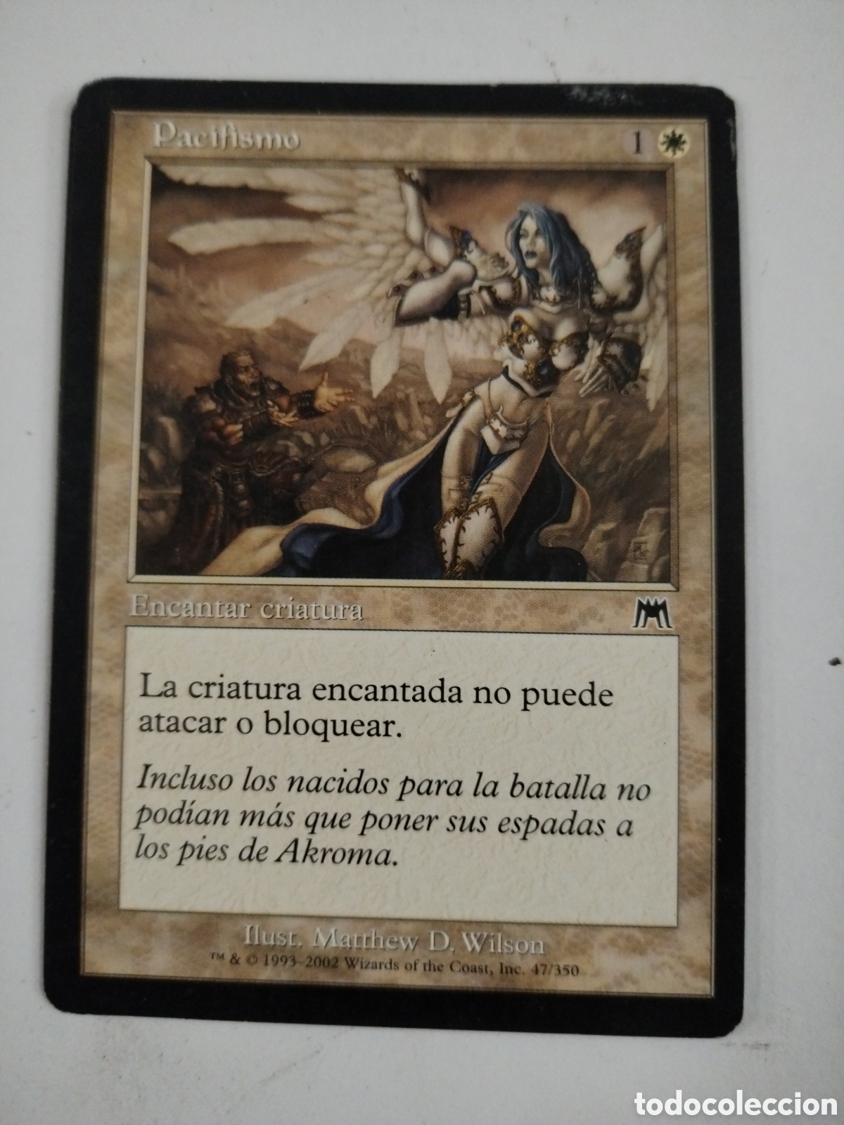 Juegos antiguos: Pacifismo. MAGIC THE GATHERING. MTG. - Foto 1