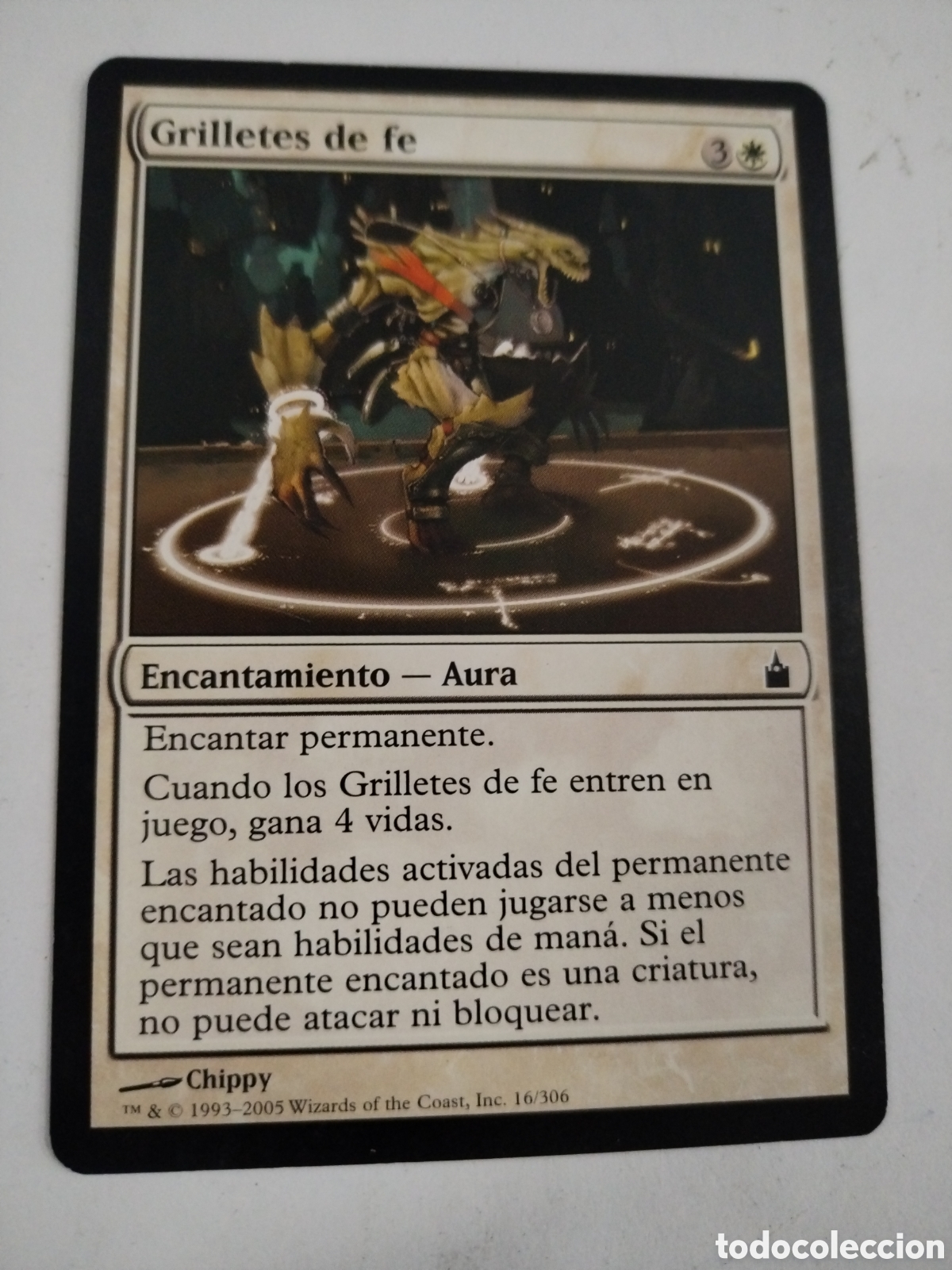 Old Games: Grilletes de fe. MAGIC THE GATHERING. MTG.
