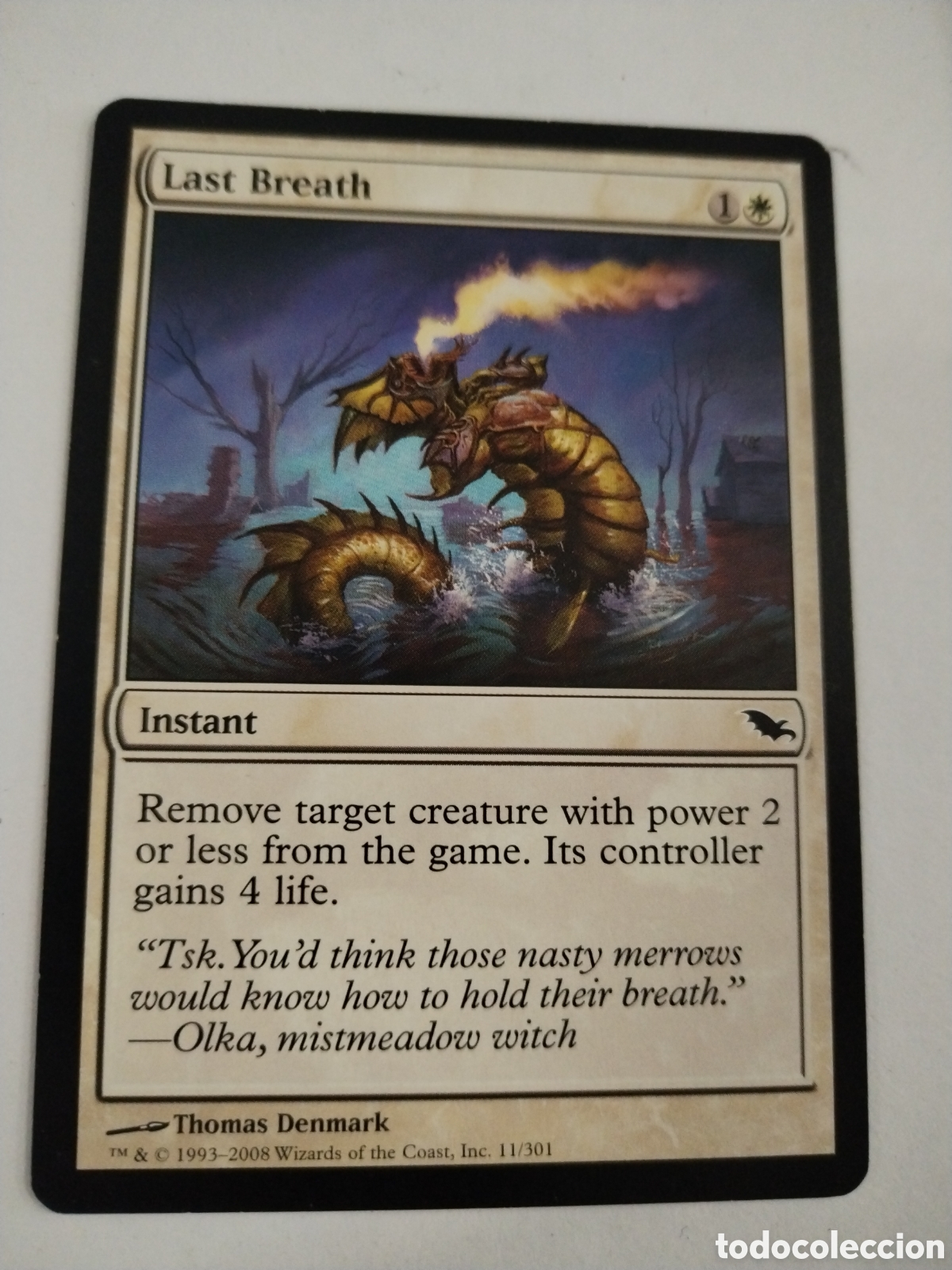 Juegos antiguos: &Uacute;ltimo aliento. MAGIC THE GATHERING. MTG. - Foto 1