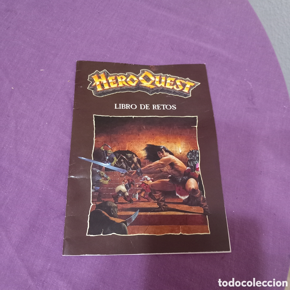 Juegos antiguos: HERO QUEST/LIBRO DE RETOS(juegos MB) - Foto 3