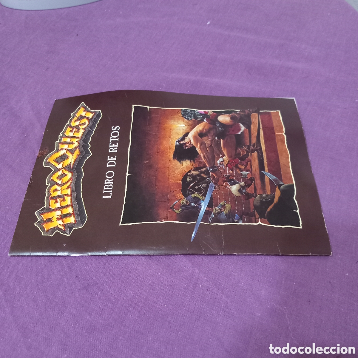 Juegos antiguos: HERO QUEST/LIBRO DE RETOS(juegos MB) - Foto 4