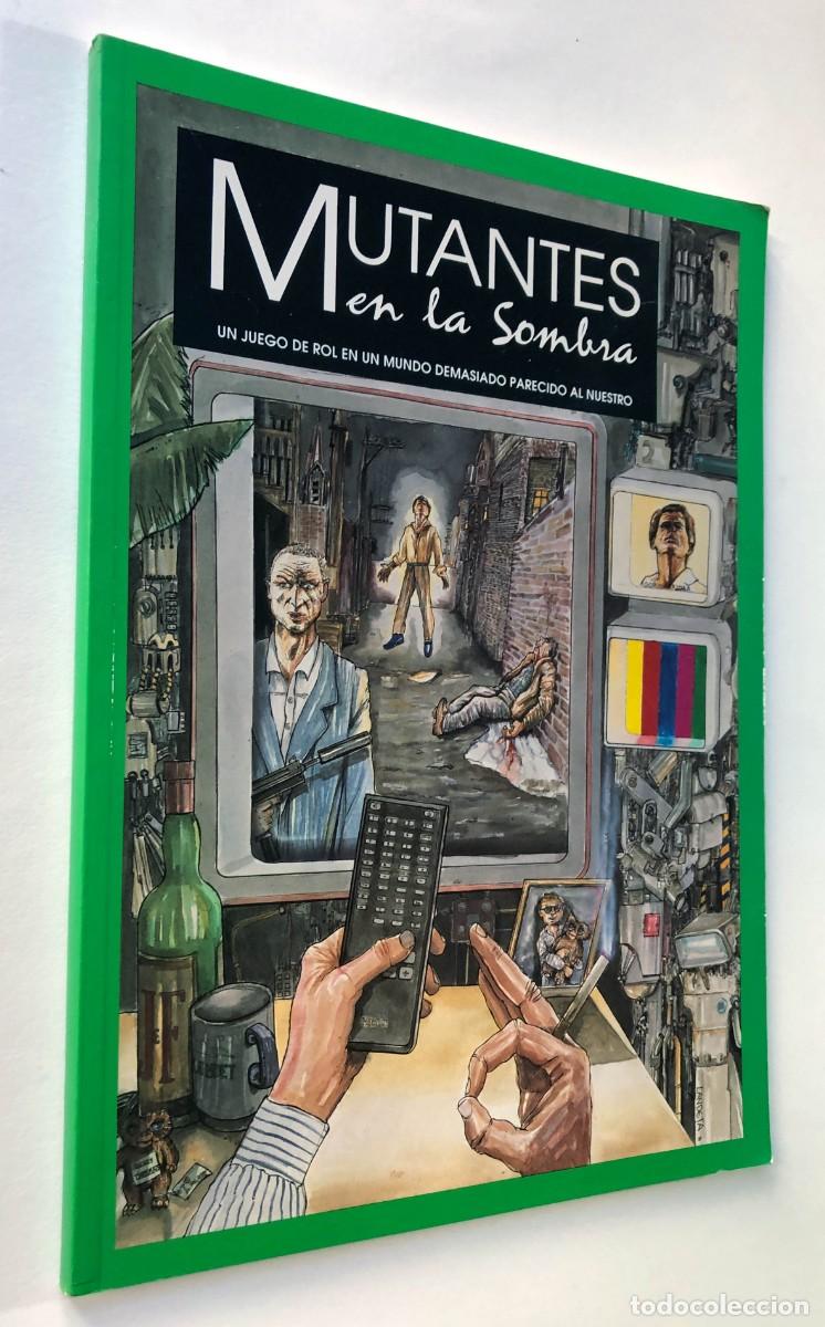 Juegos Antiguos: MUTANTES EN LA SOMBRA / LIBRO B&Aacute;SICO DEL JUEGO DE ROL / 146 P&Aacute;GINAS / SIN USAR /