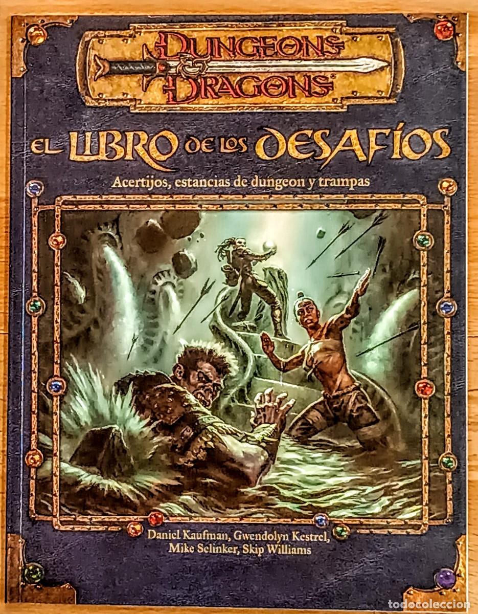 Juegos antiguos: D&D 3.5: El libro de los desaf&iacute;os - Devir - Mazmorras y Trampas - Estado excelente - Foto 1