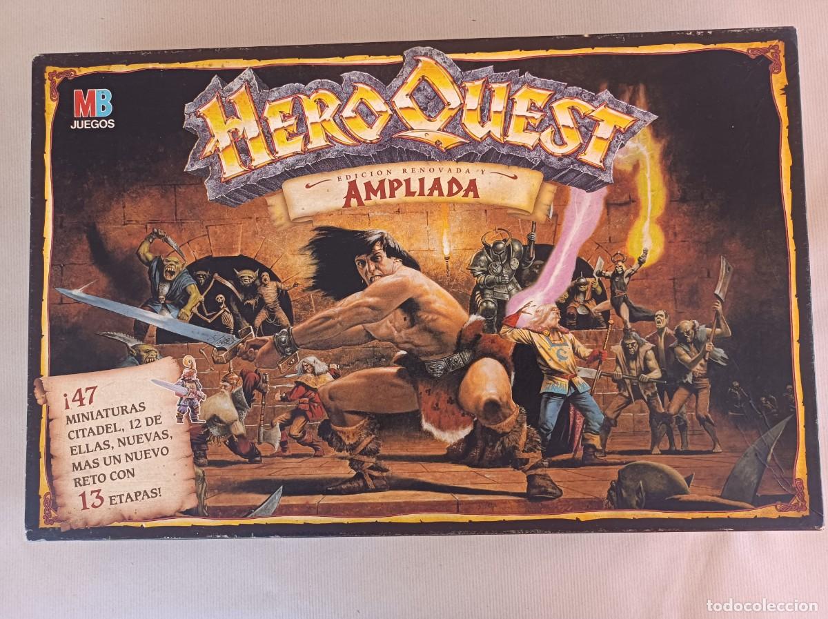 Juegos antiguos: HEROQUEST EDICI&Oacute;N RENOVADA Y AMPLIADA - Foto 1