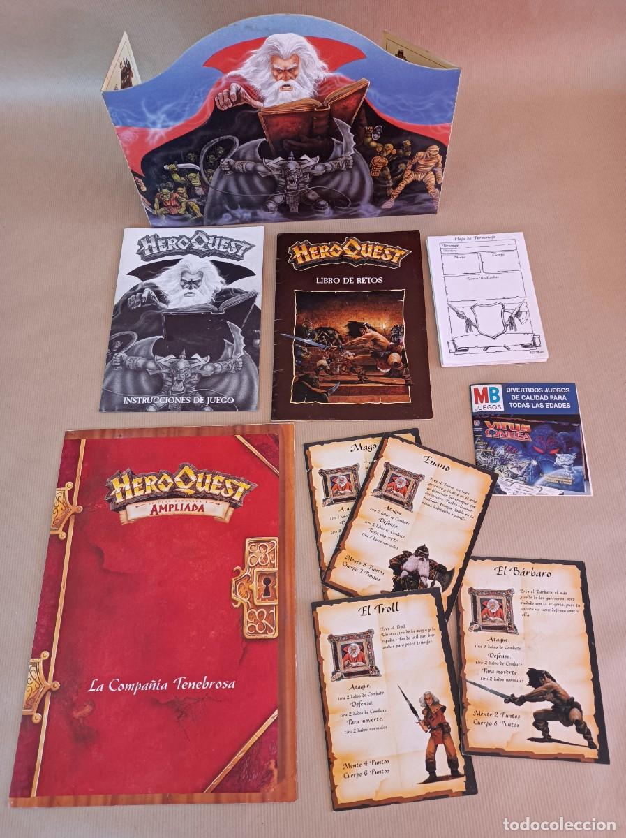 Juegos antiguos: HEROQUEST EDICI&Oacute;N RENOVADA Y AMPLIADA - Foto 13
